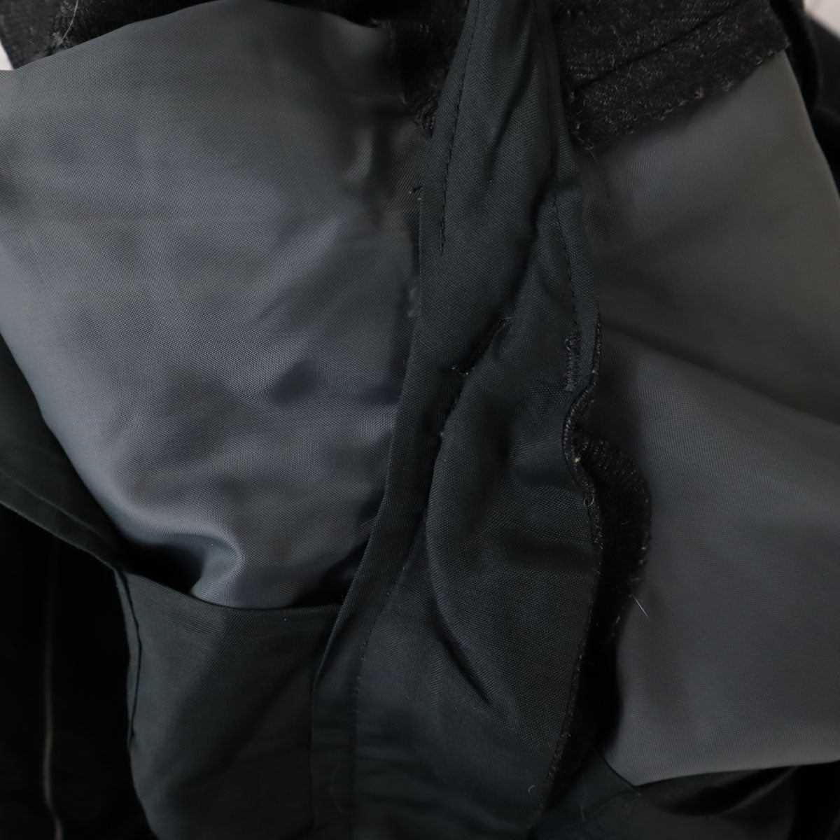 YVES SAINT LAURENT イヴサンローラン 80s 90s ウール オールド スラックスパンツ 80 チャコールグレー メンズ