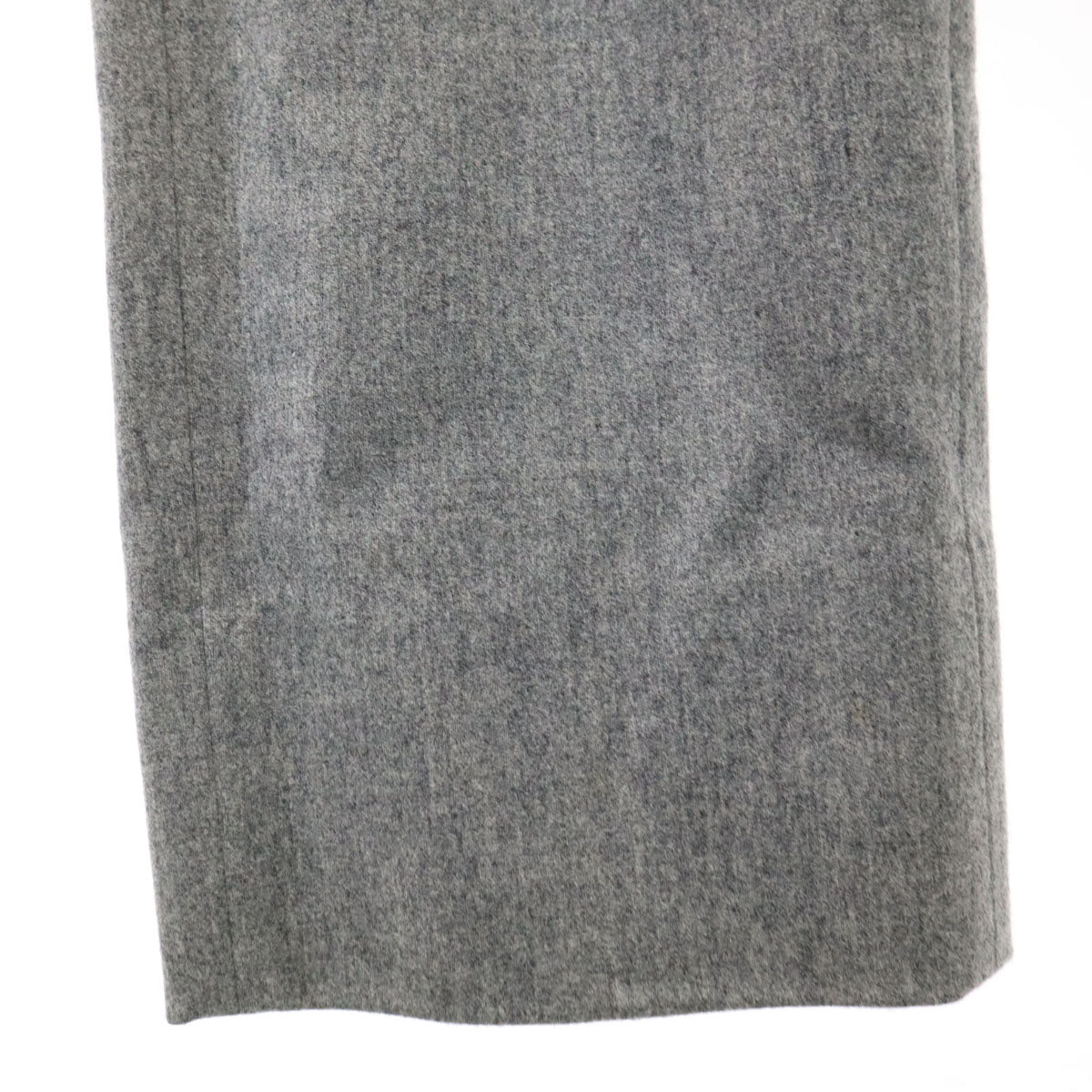 GIORGIO ARMANI ジョルジオアルマーニ イタリア製 ウールブレンド スラックスパンツ 46 グレー メンズ