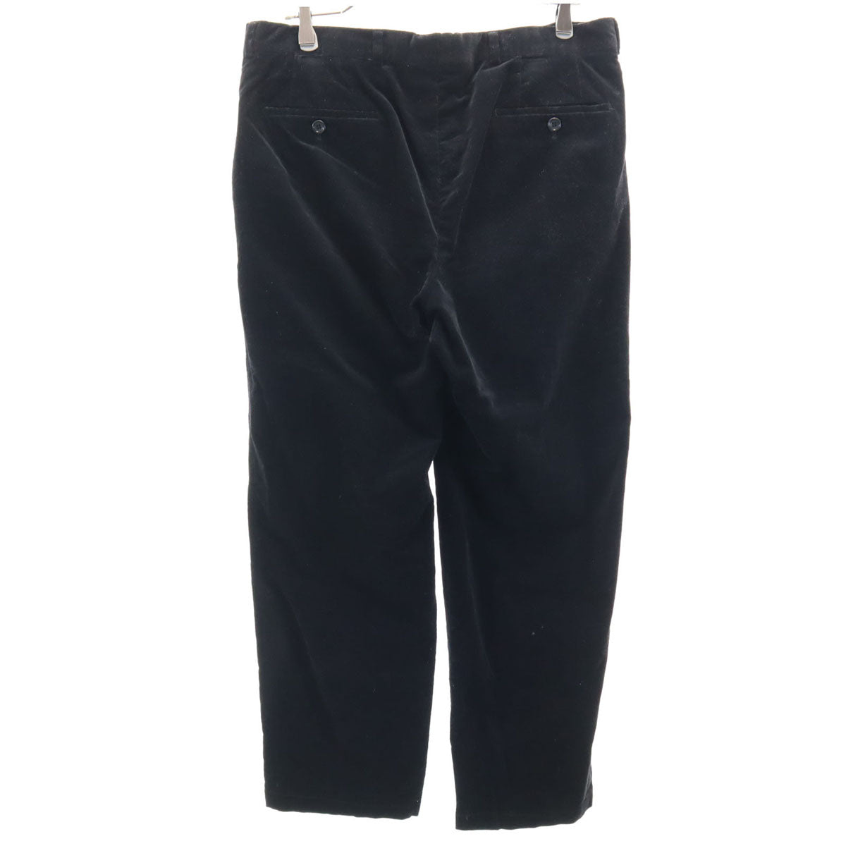 ARMANI COLLEZIONI アルマーニコレッツォーニ ポルトガル製 コーデュロイパンツ 50 ブラック メンズ