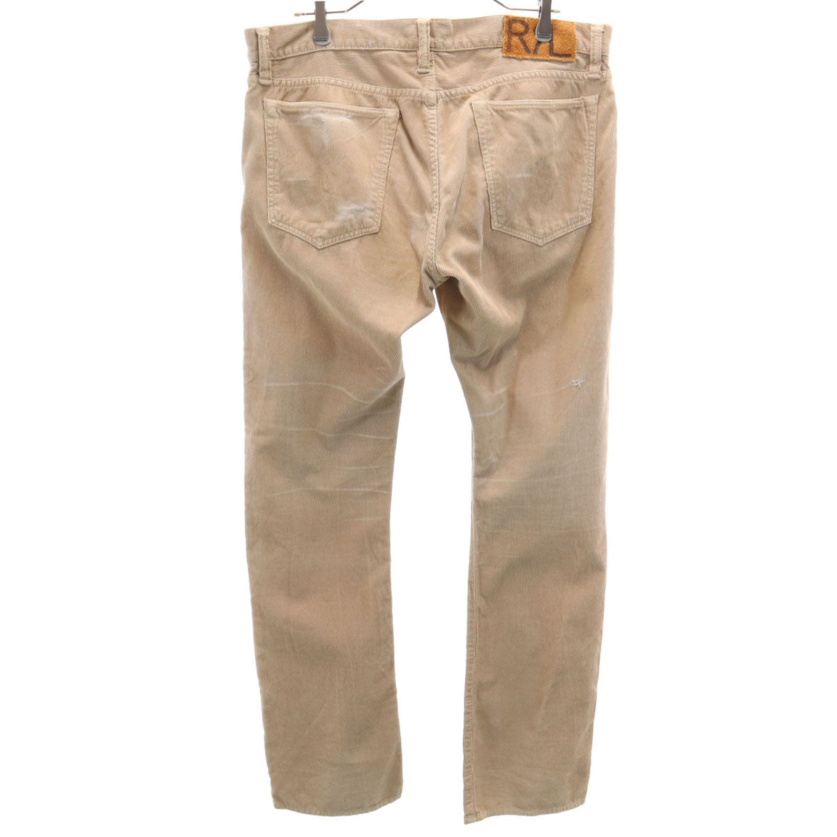 ダブルアールエル RRL USA製 コーデュロイパンツ W35 ベージュ RALPH LAUREN ラルフローレン メンズ
