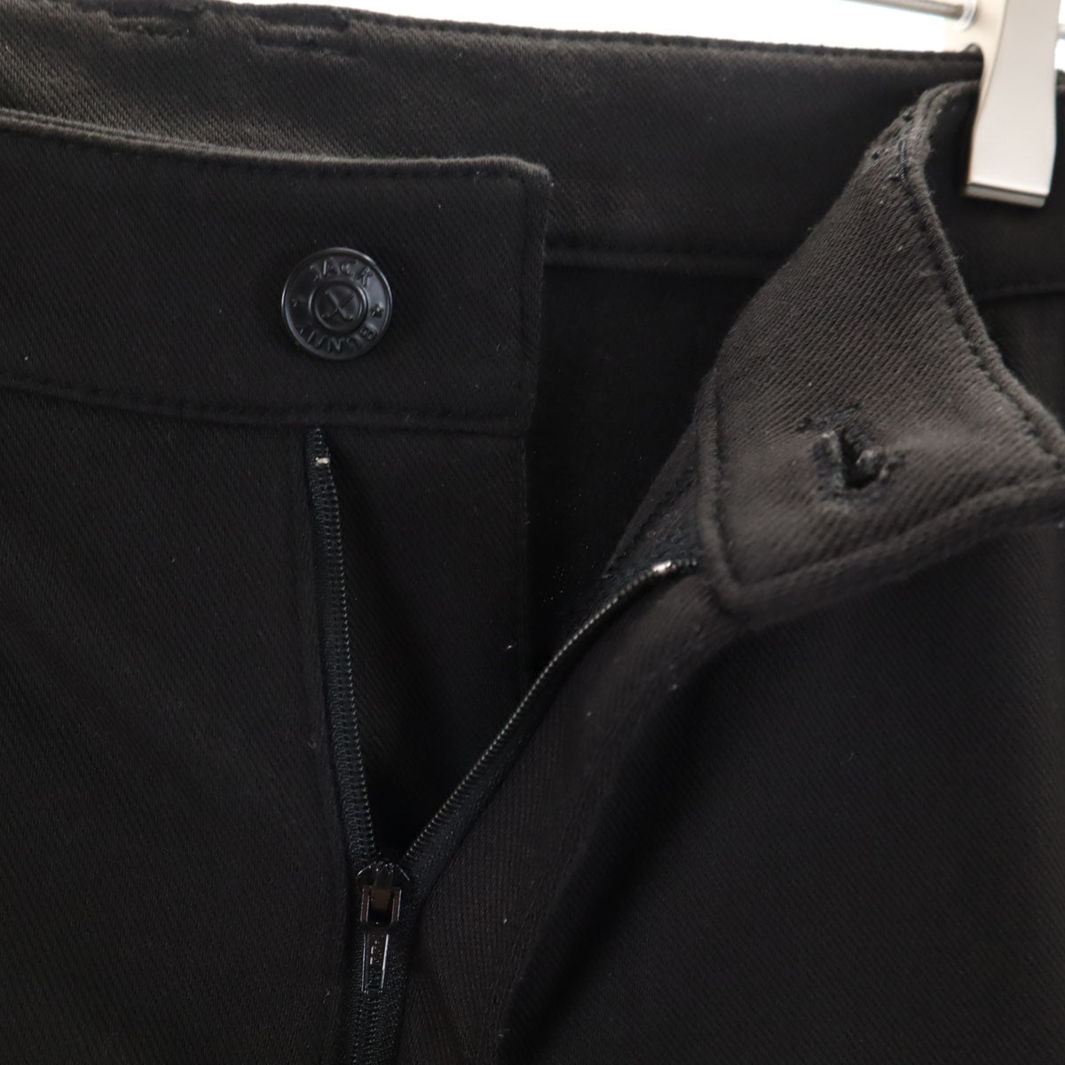 Jack Bunny!! ジャックバニー ゴルフ ウォーム スリムパンツ 4 ブラック サイドライン メンズ