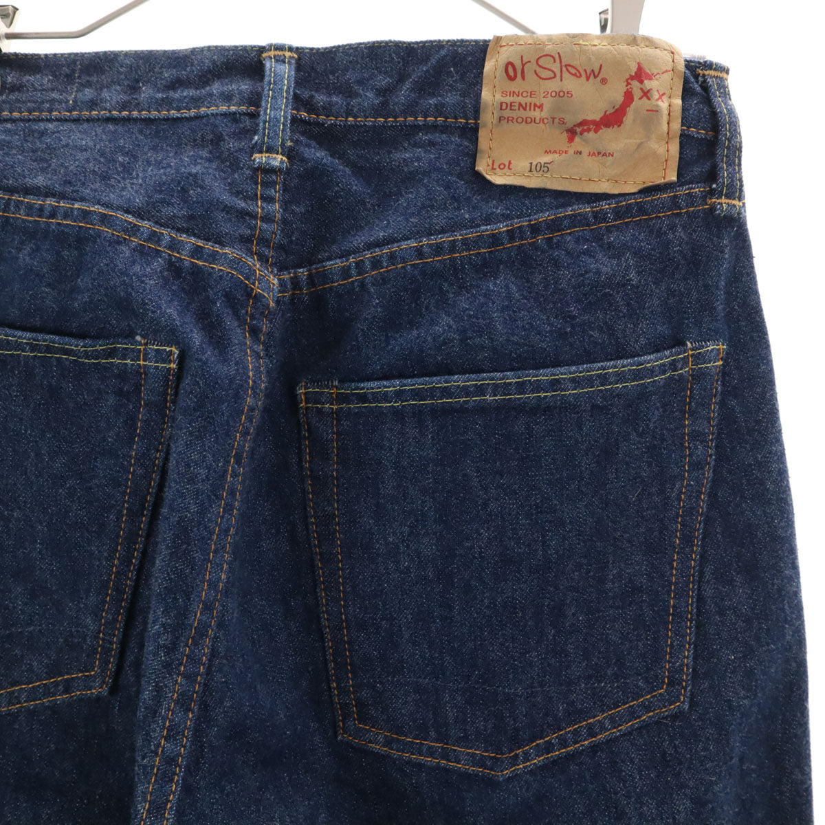 orSlow オアスロウ 日本製 デニムパンツ S インディゴブルー ジーンズ メンズ