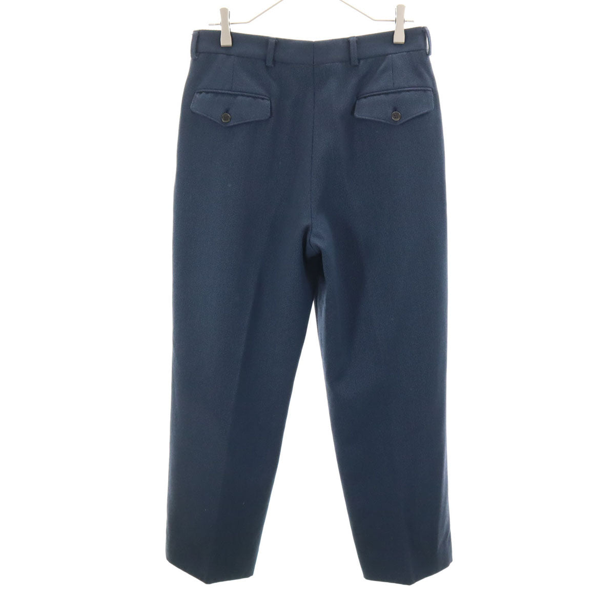 YVES SAINT LAURENT イヴサンローラン 80s 90s イタリア製 オールド スラックスパンツ 48 ネイビー メンズ