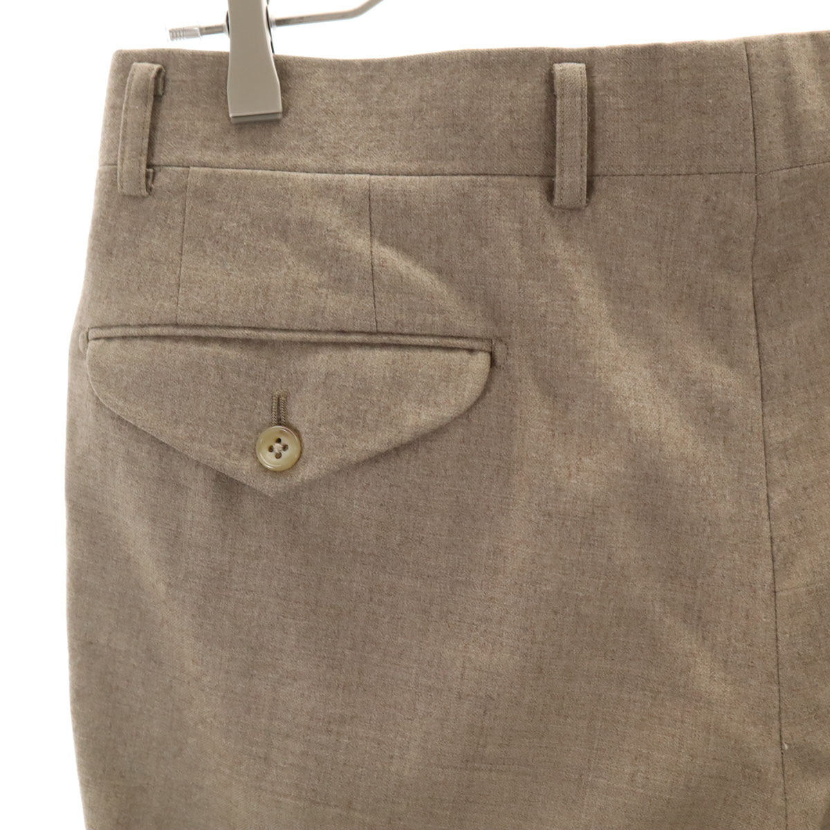 BURBERRY LONDON バーバリーロンドン 日本製 スラックスパンツ 82 グレージュ 三陽商会 メンズ