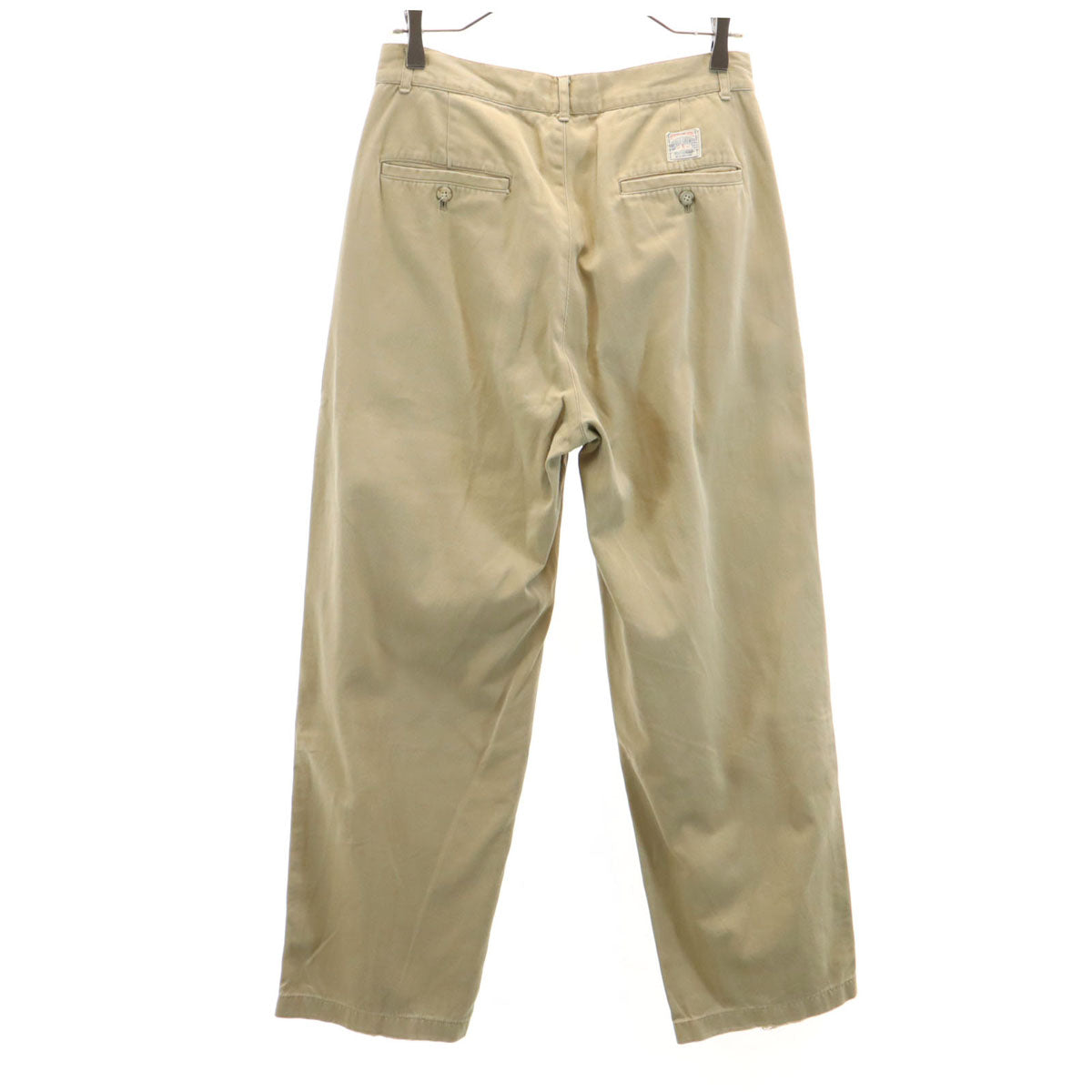 Polo by Ralph Lauren ポロバイラルフローレン 90s オールド ツータック チノパンツ 78 ベージュ メンズ
