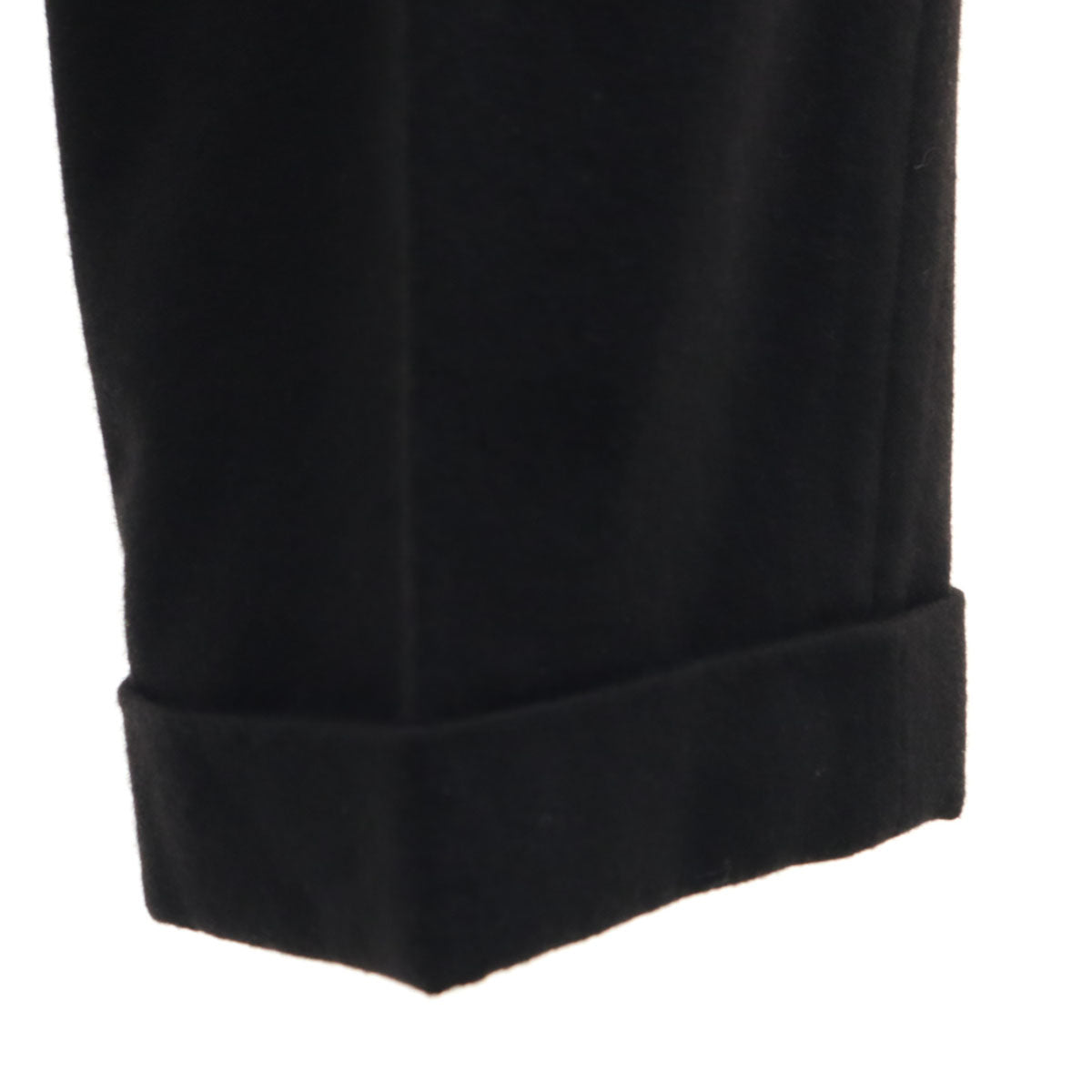 BOSS HUGO BOSS ボスヒューゴボス カシミヤ100% ロングパンツ 94 ブラック メンズ