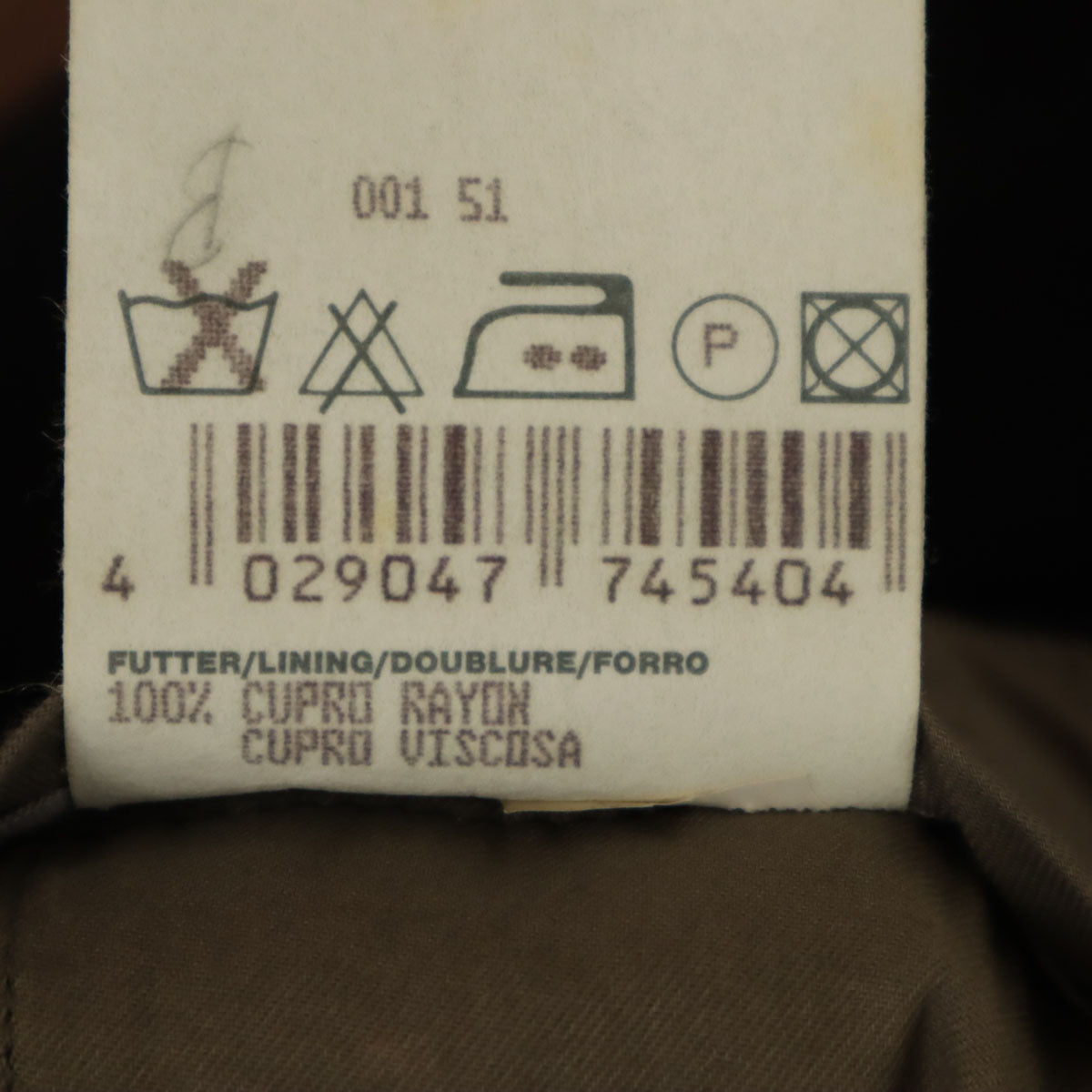 BOSS HUGO BOSS ボスヒューゴボス カシミヤ100% ロングパンツ 94 ブラック メンズ