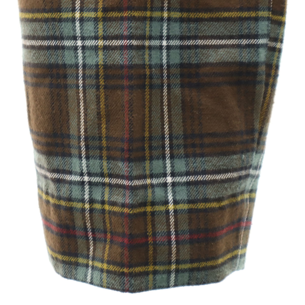 CHAPS RALPH LAUREN チャップスラルフローレン 80s 日本製 ヴィンテージ チェック柄 ロングパンツ LL ブラウン系 メンズ