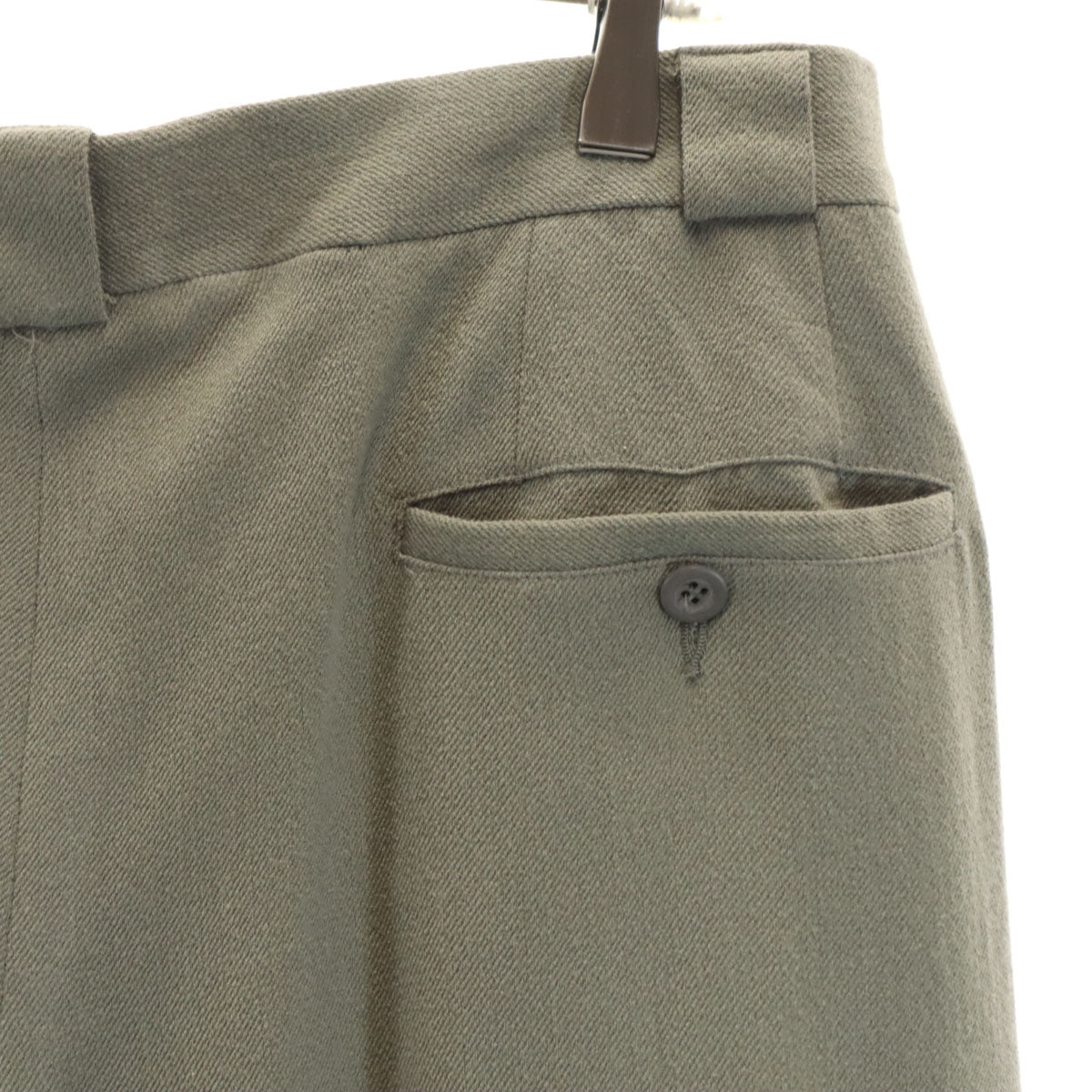 GIORGIO ARMANI ジョルジオアルマーニ 90s イタリア製 オールド ロングパンツ 48 グレージュ系 メンズ