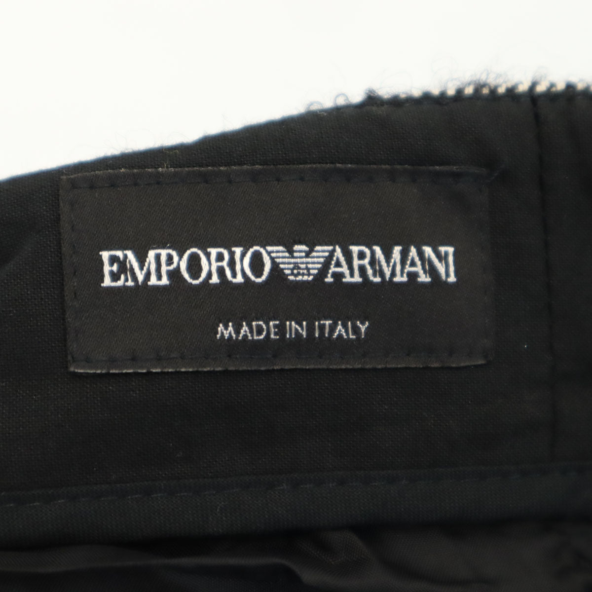 Emporio Armani エンポリオアルマーニ イタリア製 ロングパンツ 48 ホワイト系 メンズ