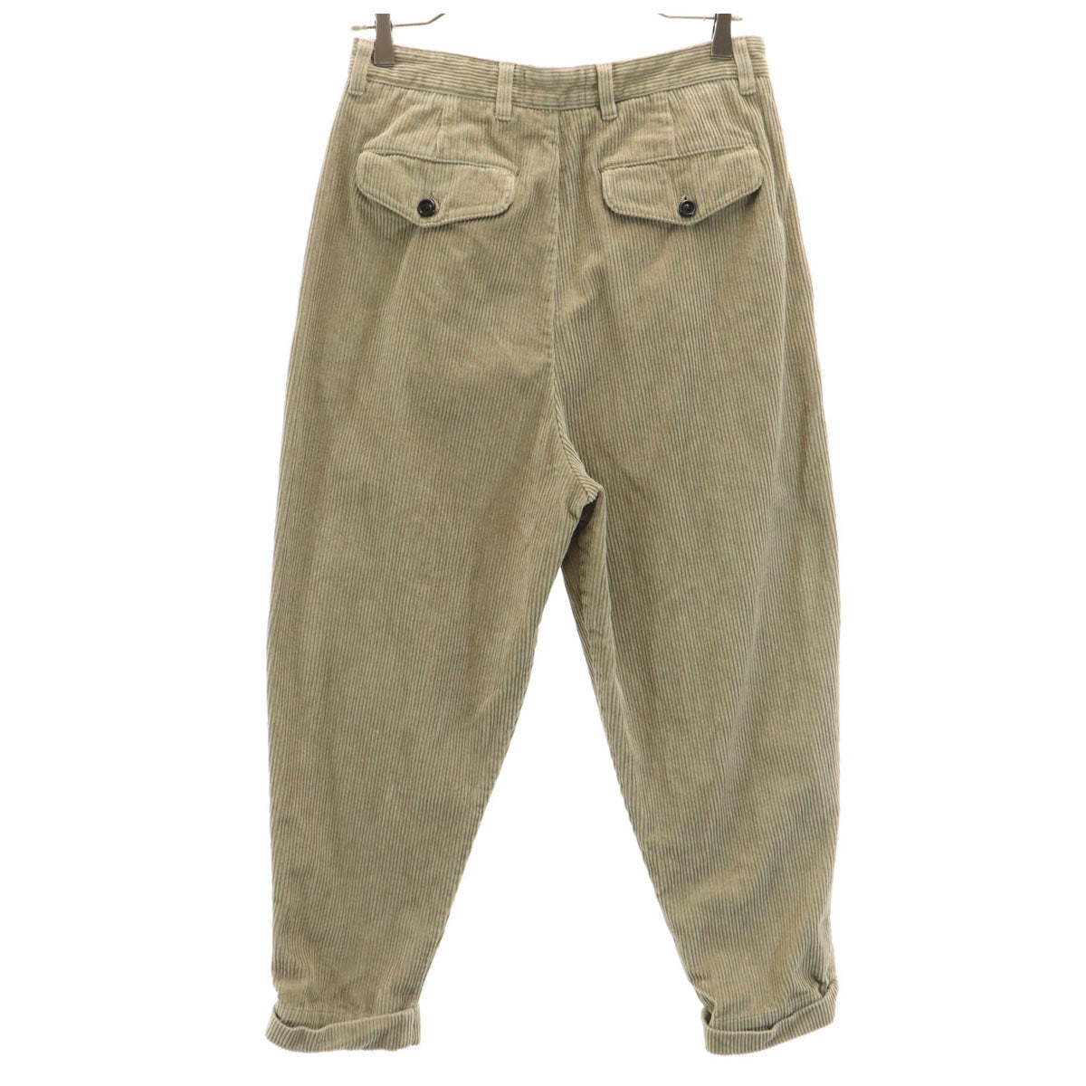 ami アミ ポルトガル製 コーデュロイパンツ XS グレージュ系 レディース
