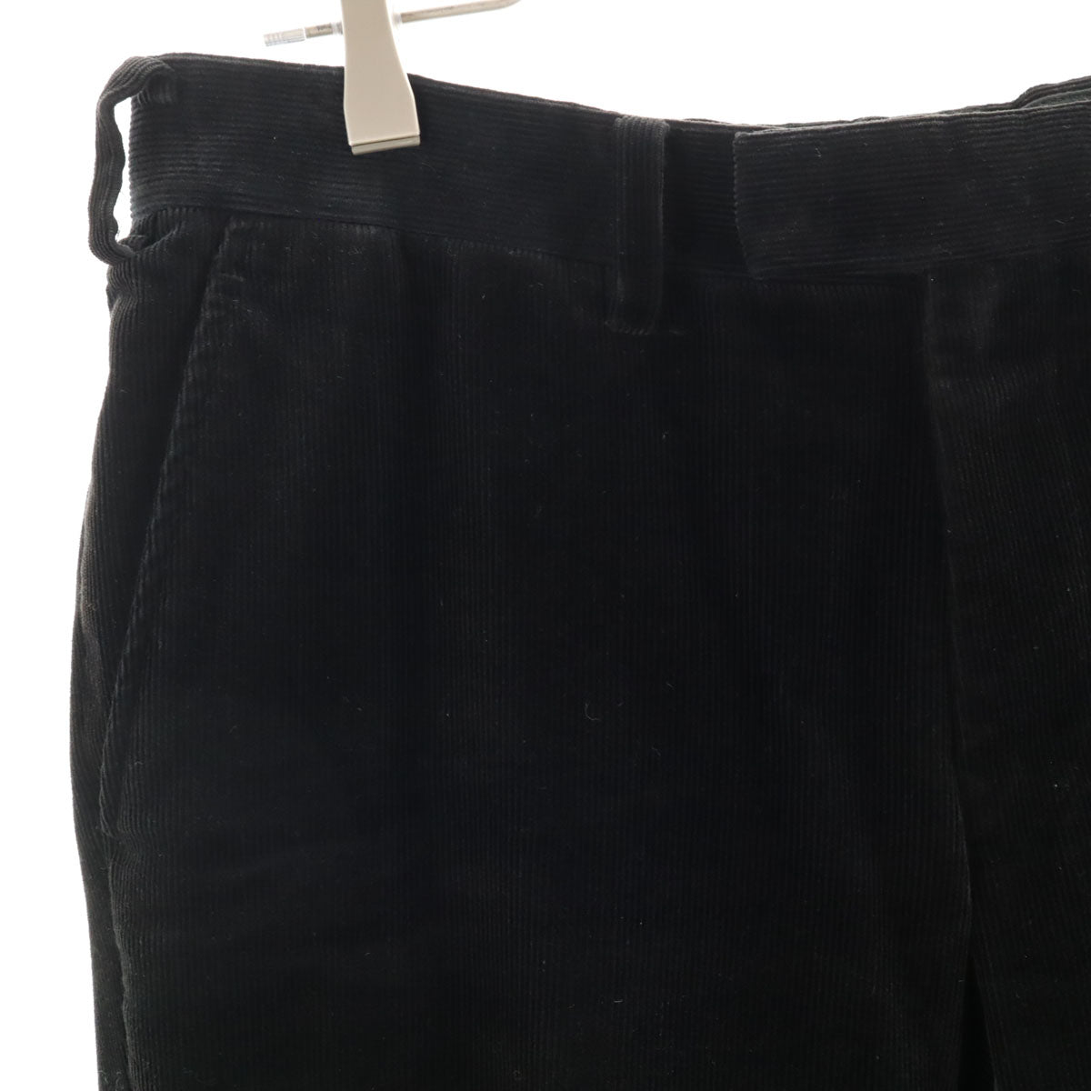 PS Paul Smith ピーエスポールスミス 日本製 コーデュロイパンツ M ブラック メンズ