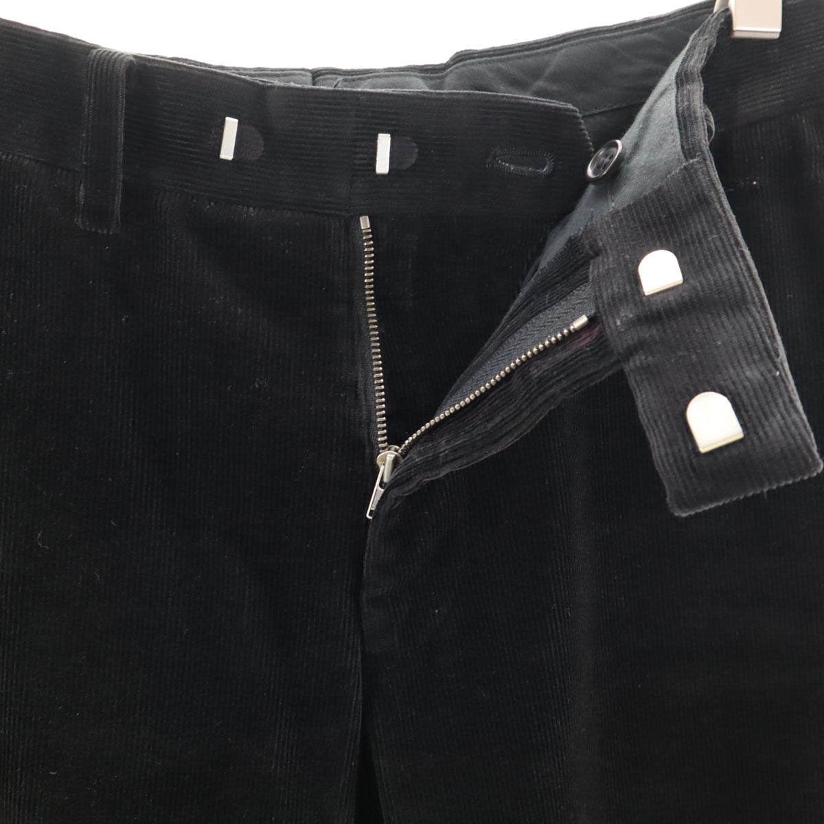 PS Paul Smith ピーエスポールスミス 日本製 コーデュロイパンツ M ブラック メンズ