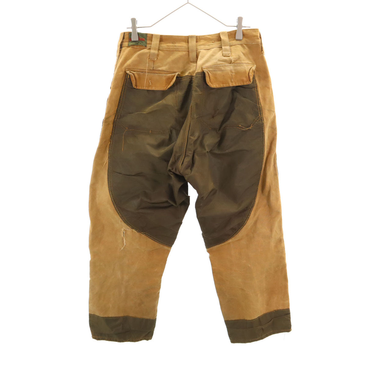 SAFTBAK サフトバック 70s ヴィンテージ ハンティング パンツ キャメル ダック メンズ