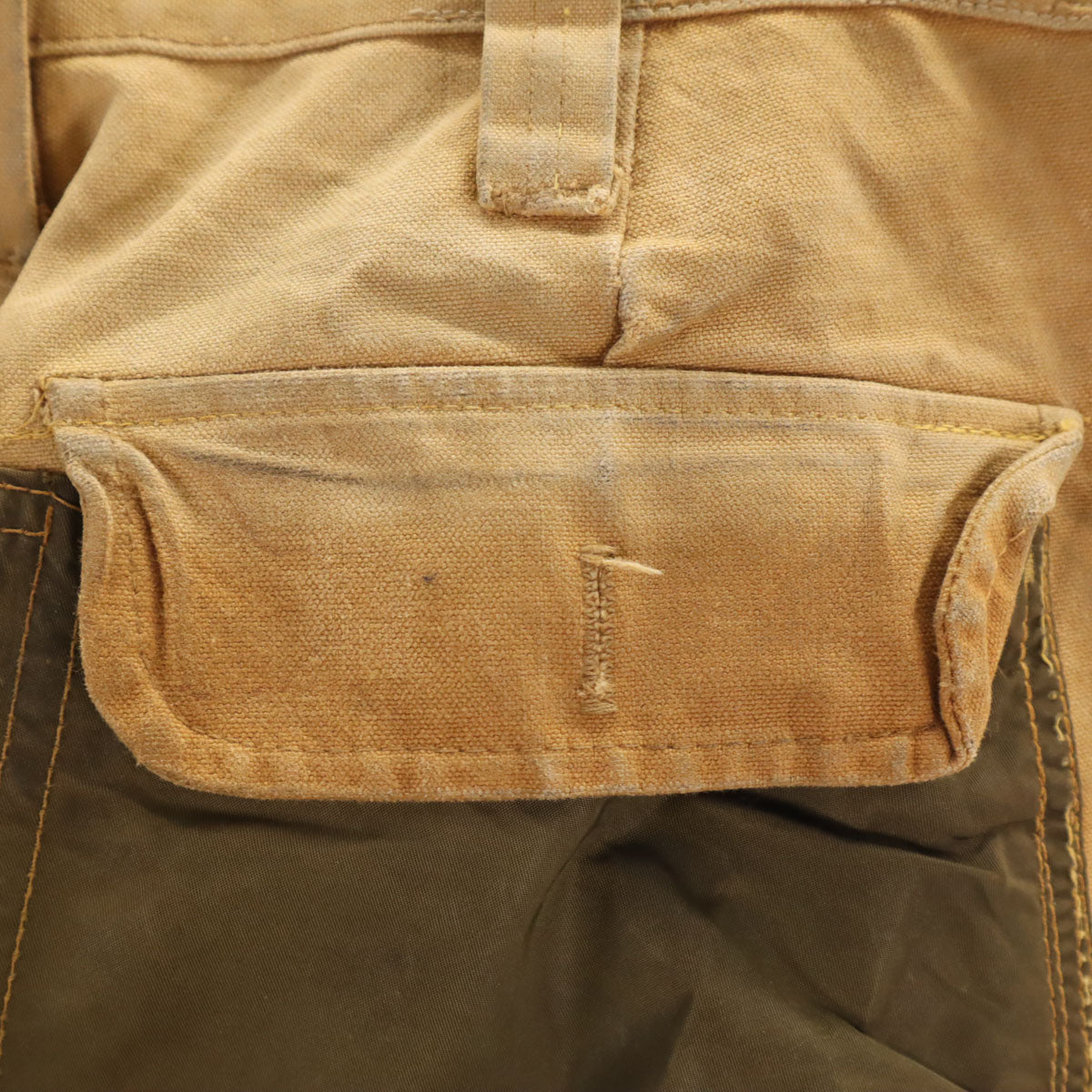 SAFTBAK サフトバック 70s ヴィンテージ ハンティング パンツ キャメル ダック メンズ