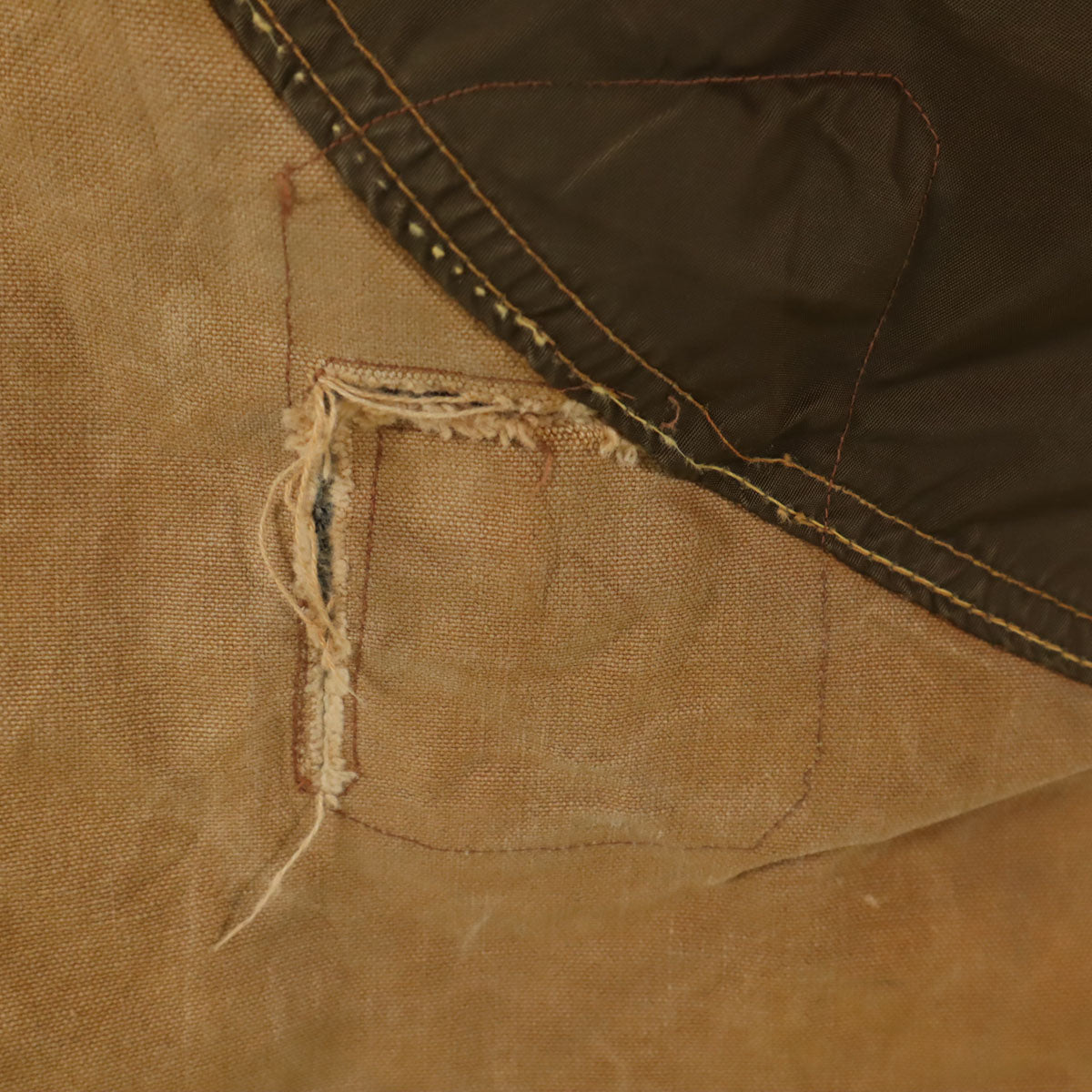 SAFTBAK サフトバック 70s ヴィンテージ ハンティング パンツ キャメル ダック メンズ