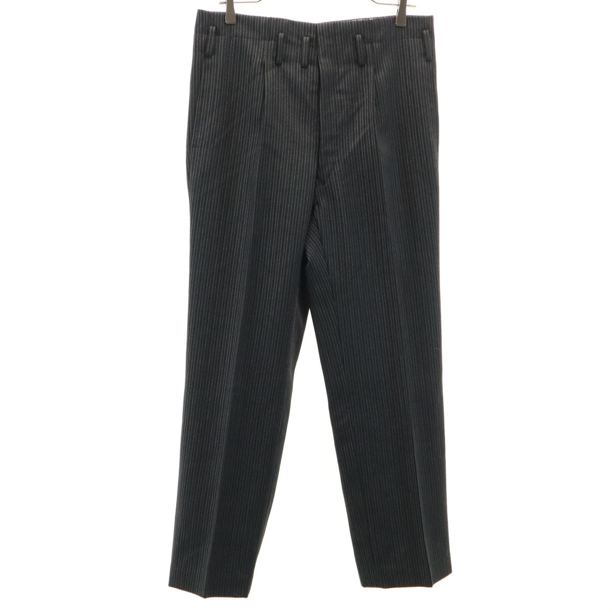 KATAOKA KEORI カタオカケオリ 50s 60s ヴィンテージ ジャパンヴィンテージ ストライプ柄 スラックスパンツ グレー系 メンズ