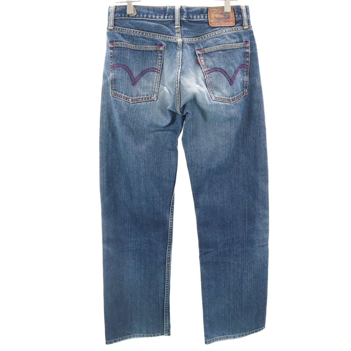 Levi's リーバイス パープルパッケージ ストレートデニムパンツ w30 ブルー系 メンズ