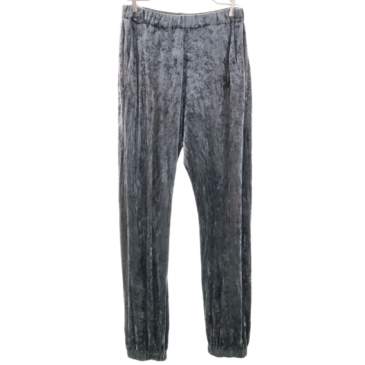 NOZOMI ISHIGURO ノゾミイシグロ 日本製 ベロア調 パンツ F グレー メンズ