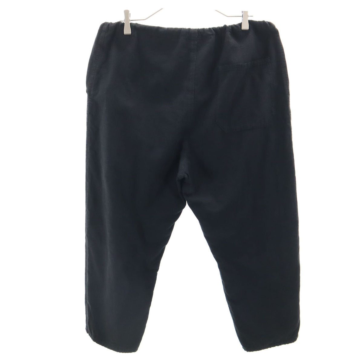 COMOLI コモリ 日本製 ベタシャン テーパードパンツ 1 黒 メンズ