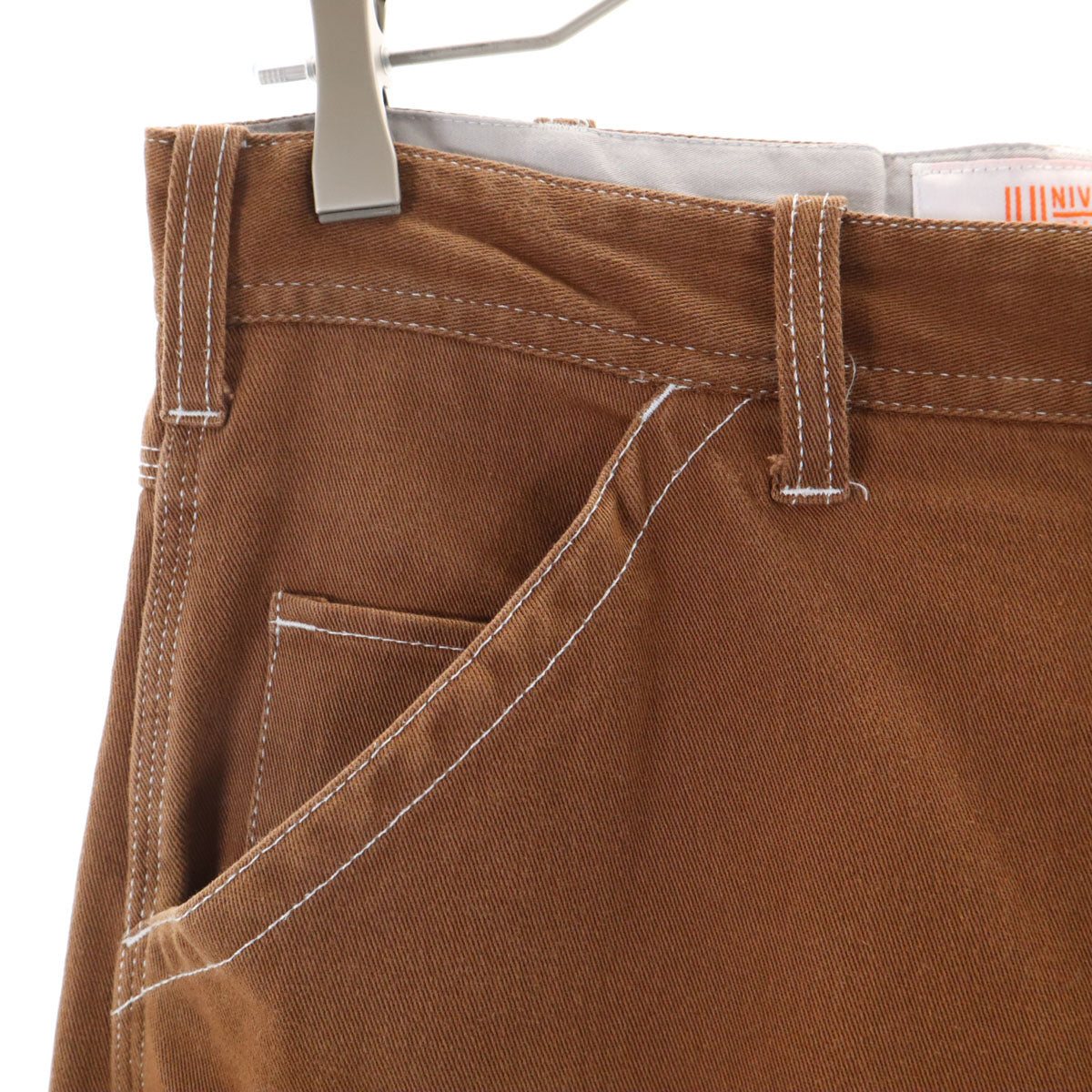 UNIVERSAL OVERALL ユニバーサルオーバーオール ペインターパンツ M ブラウン メンズ