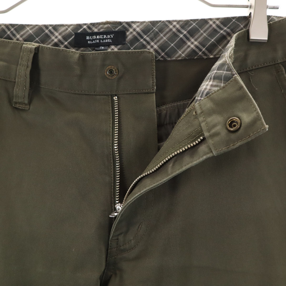 BURBERRY BLACK LABEL バーバリーブラックレーベル カーゴパンツ 76 カーキ 三陽商会 ストレッチ メンズ