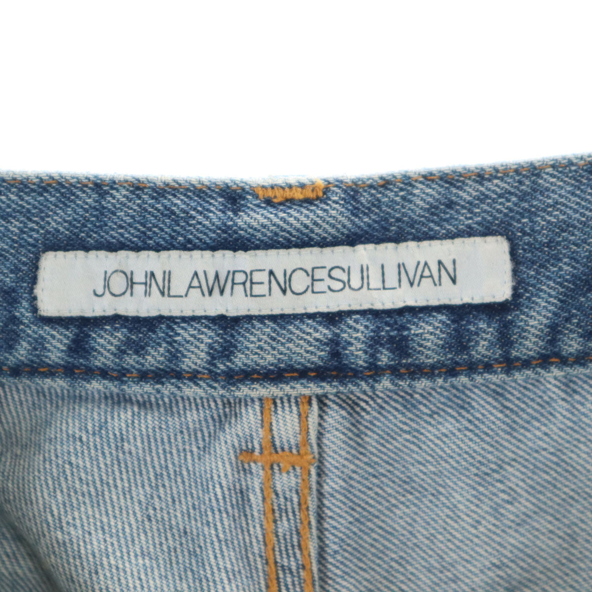 JOHN LAWRENCE SULLIVAN ジョンローレンスサリバン 日本製 デニムパンツ S ジーンズ ボタンフライ レディース