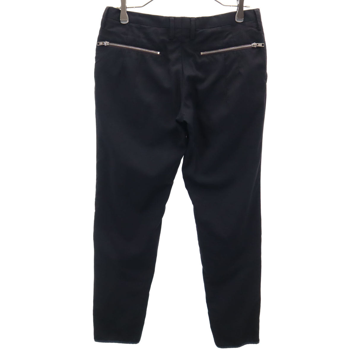 Paul Smith ポールスミス 日本製 スラックスパンツ M ブラック 裾ジップ メンズ