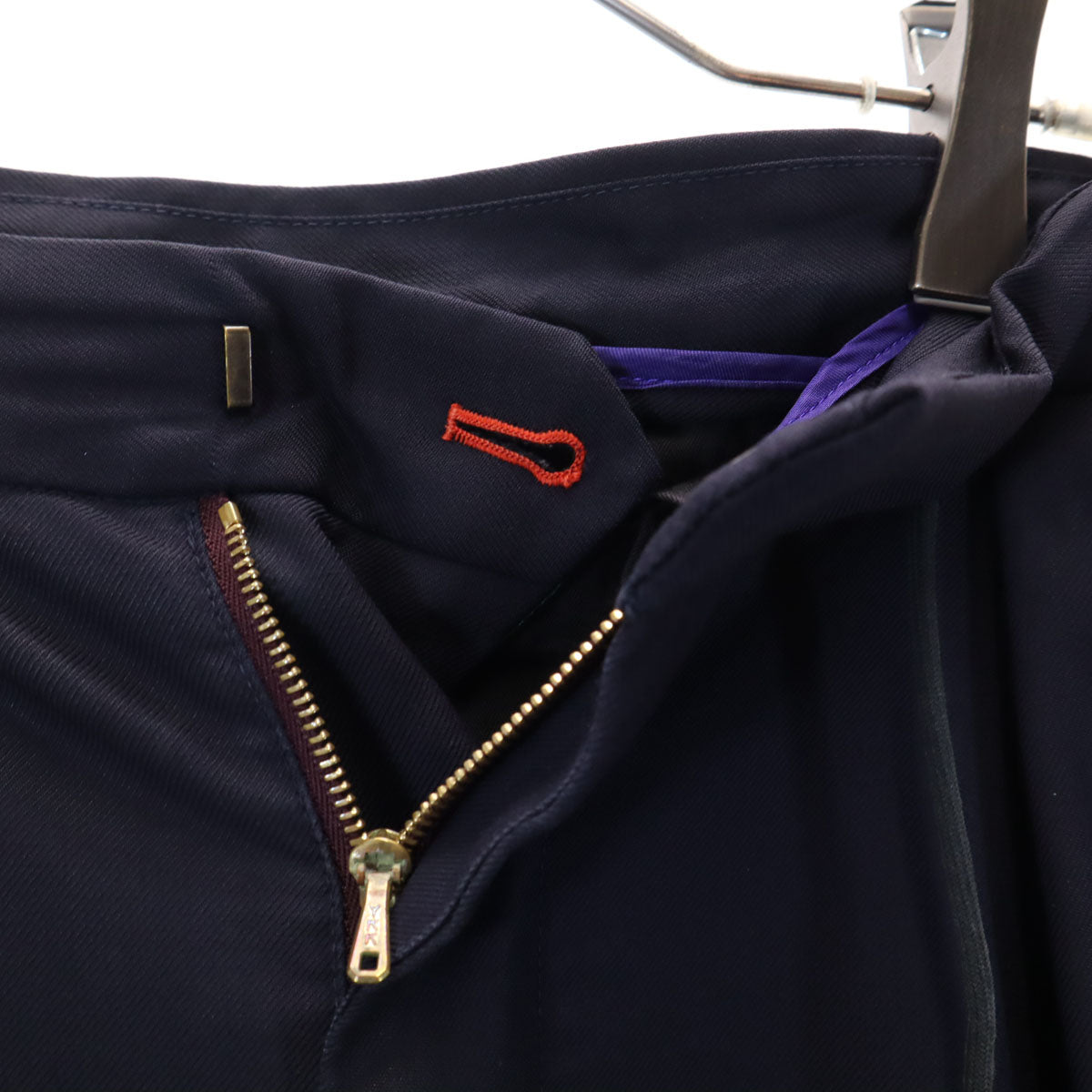 Paul Smith ポールスミス イージー ジョガーパンツ S ネイビー 裾ジップ メンズ