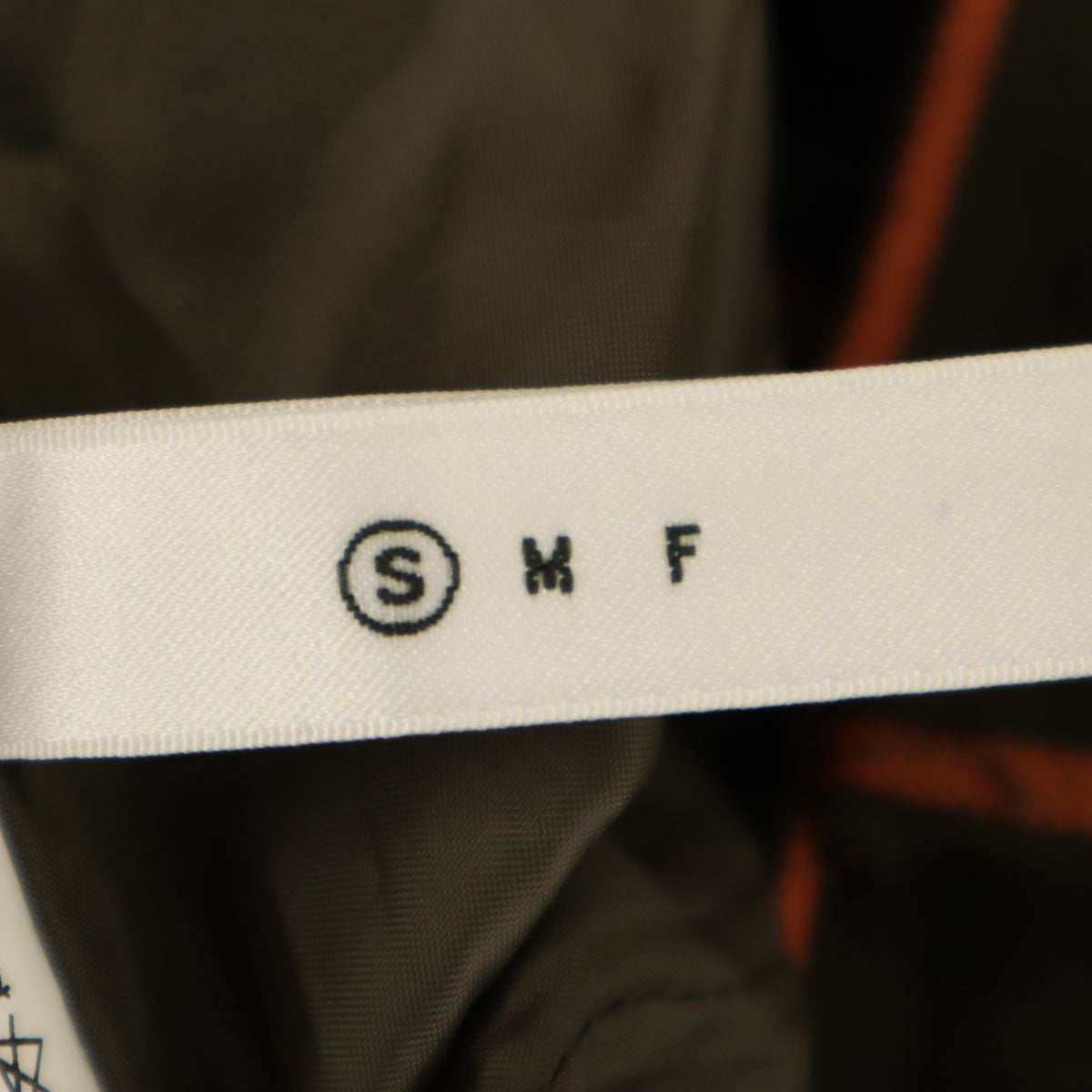 AMERI UNDRESSED アメリ チェック ストレートパンツ S ブラウン系 レディース