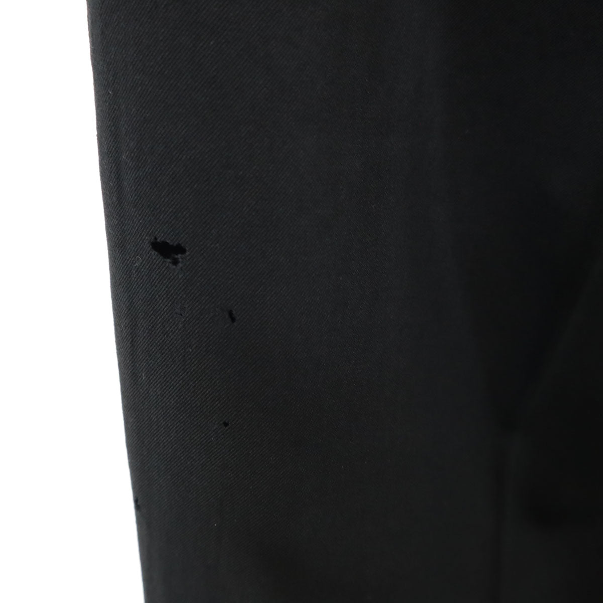 COMME des GARCONS HOMME コムデギャルソンオム 00s 2000年 日本製 ウール 2タック スラックスパンツ S 黒 メンズ