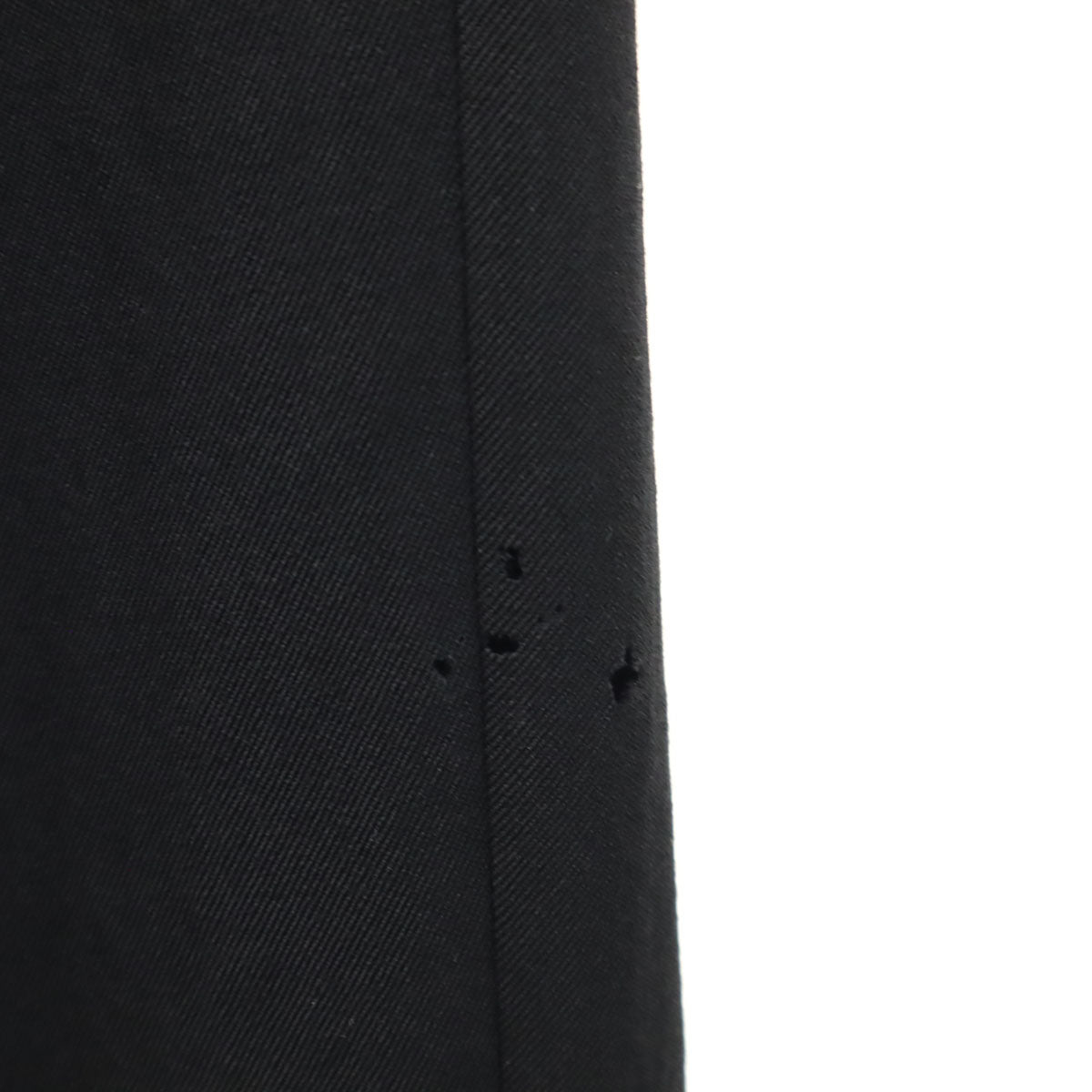 COMME des GARCONS HOMME コムデギャルソンオム 00s 2000年 日本製 ウール 2タック スラックスパンツ S 黒 メンズ