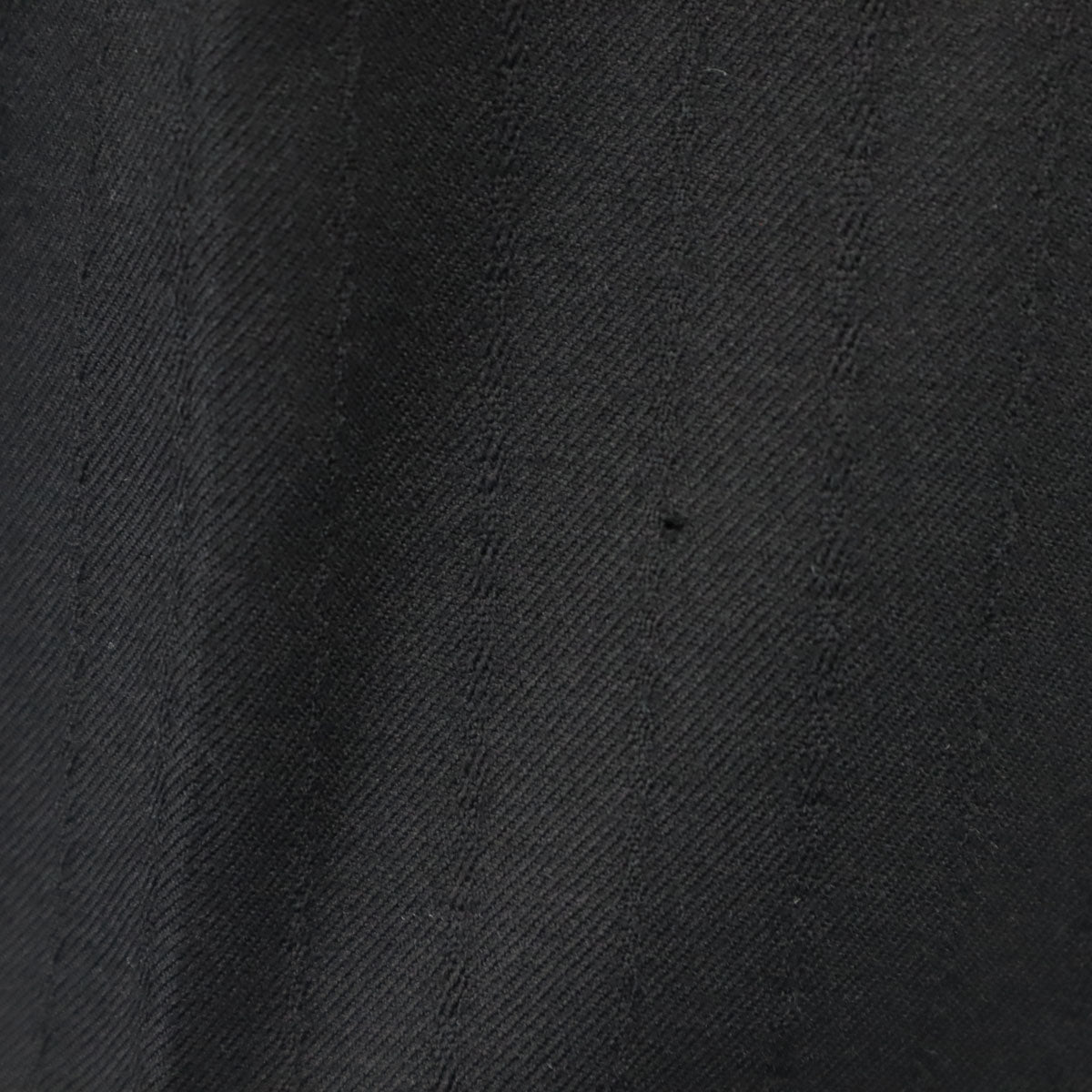 COMME des GARCONS HOMME コムデギャルソンオム 90s 日本製 ウール オールド ストライプ柄 2タック スラックスパンツ S 黒 メンズ