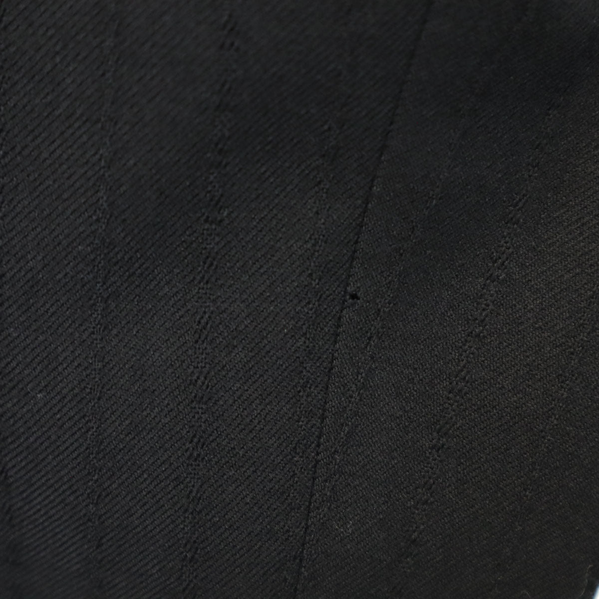 COMME des GARCONS HOMME コムデギャルソンオム 90s 日本製 ウール オールド ストライプ柄 2タック スラックスパンツ S 黒 メンズ