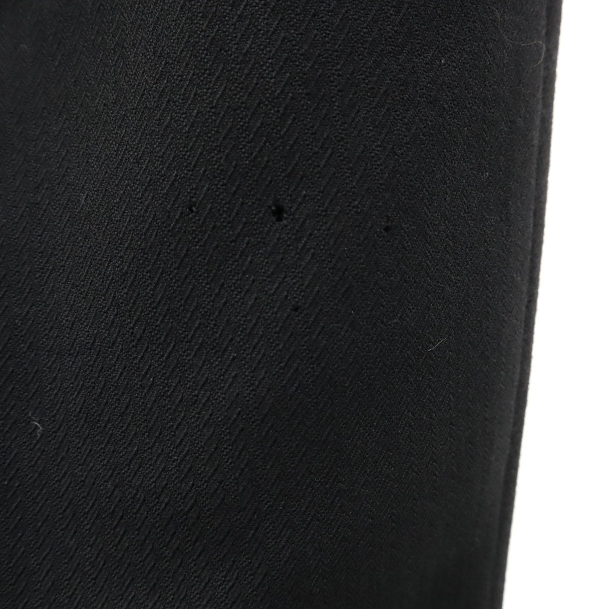 COMME des GARCONS HOMME コムデギャルソンオム 90s 1993年 日本製 ウール オールド 2タック スラックスパンツ S 黒 メンズ