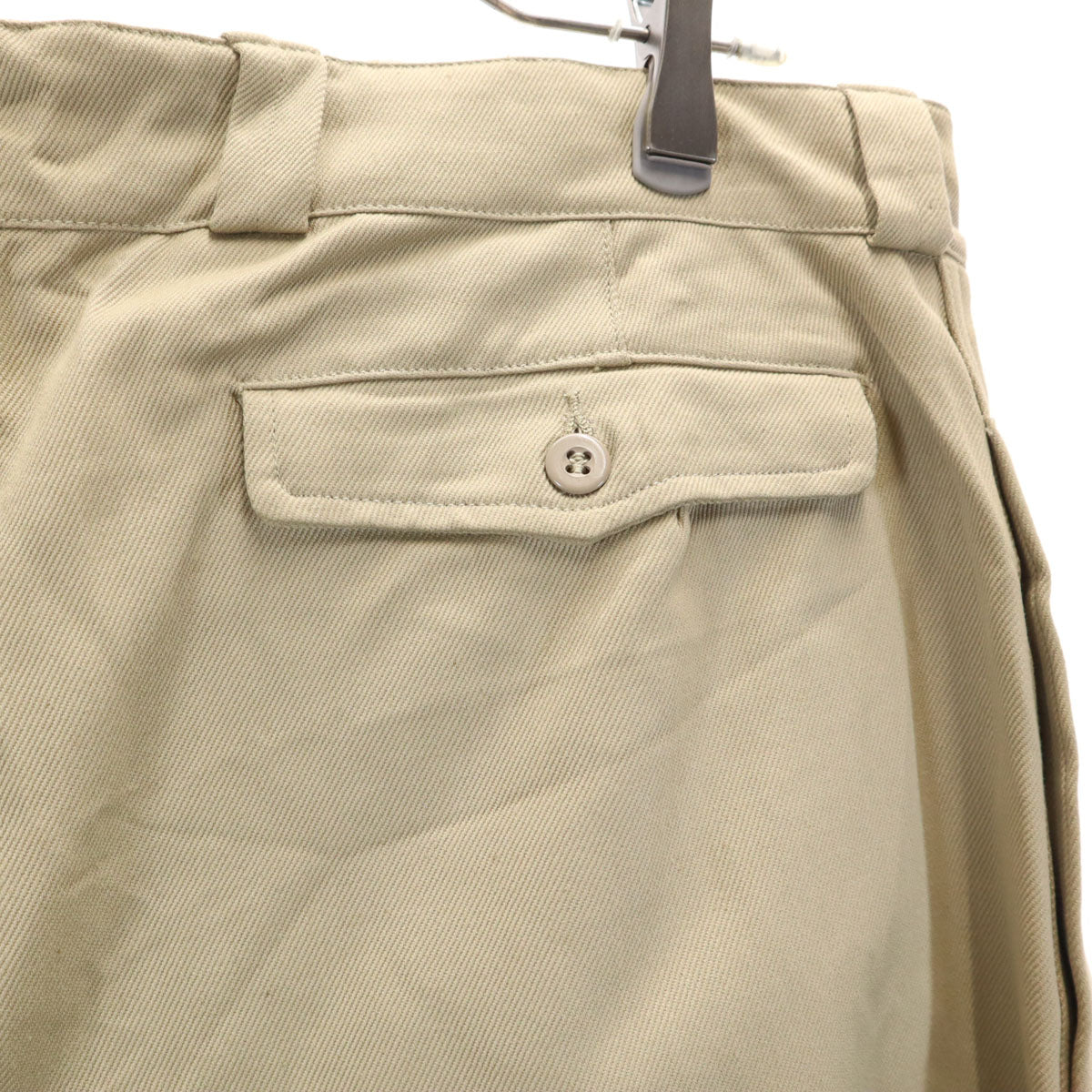 FRENCH ARMY フランス軍 50s 60s ヴィンテージ M52 ミリタリーパンツ M ベージュ メンズ