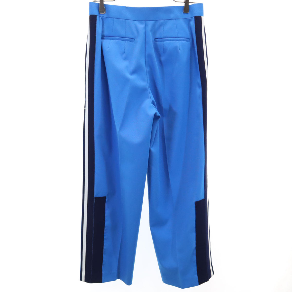 nagonstans ナゴンスタンス 日本製 ストレートパンツ 36 ブルー レディース