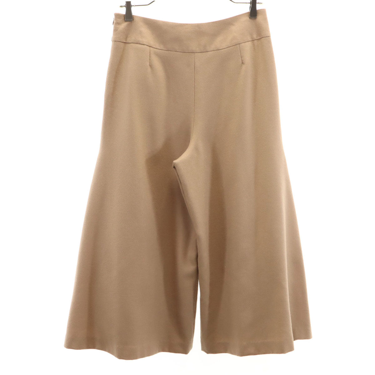 LANVIN en Bleu ランバンオンブルー ワイドパンツ 38 ベージュ レディース