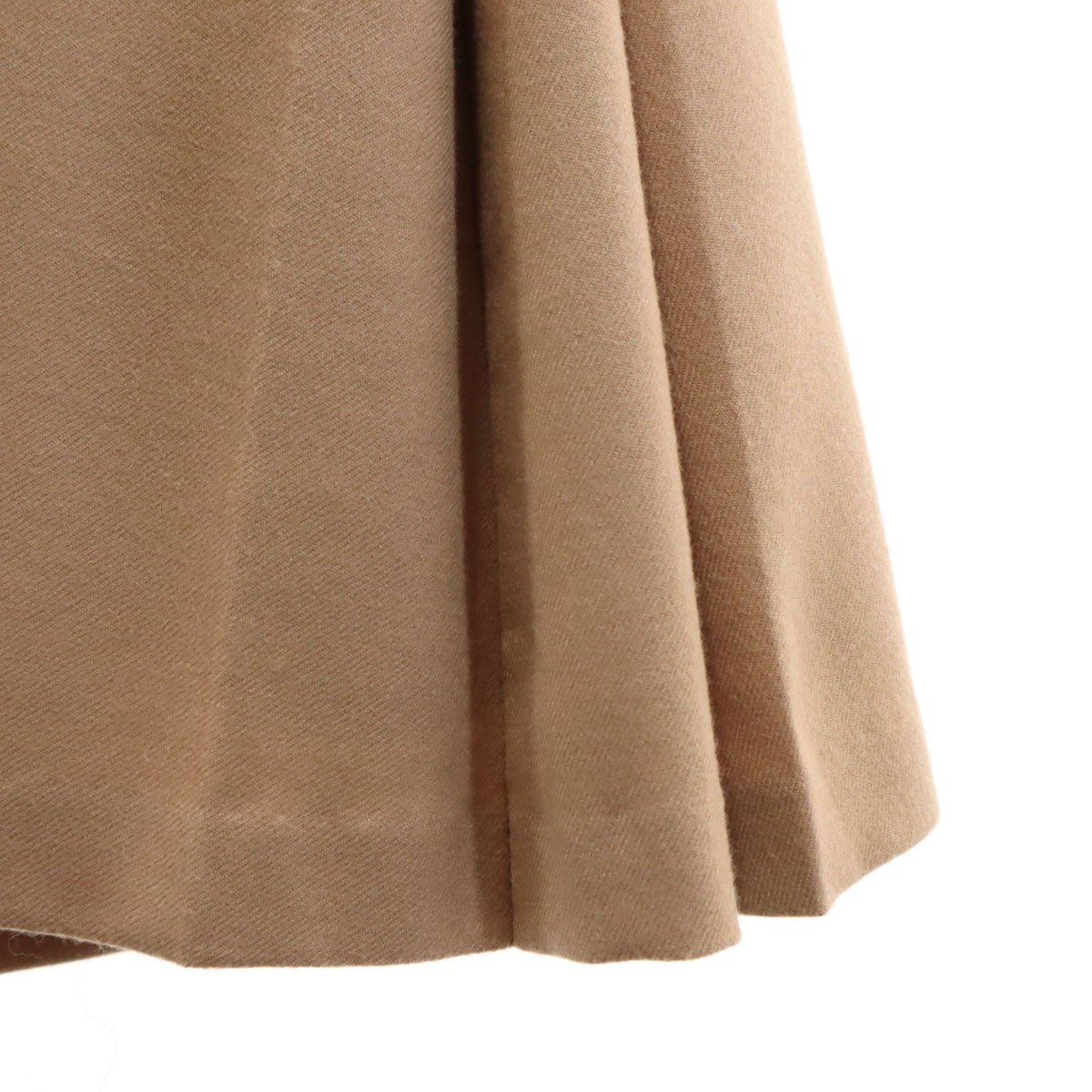 LANVIN en Bleu ランバンオンブルー ワイドパンツ 38 ベージュ レディース