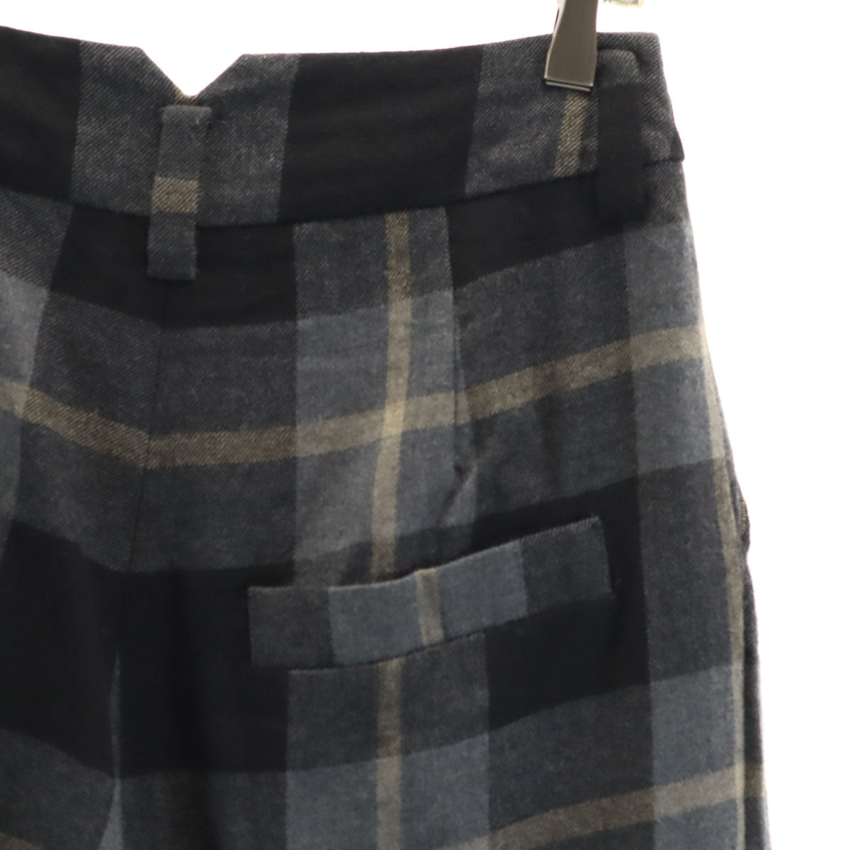 Vivienne Westwood RED LABEL ヴィヴィアンウエストウッドレッドレーベル 日本製 チェック柄 サルエルパンツ 2 ブラック系 レディース