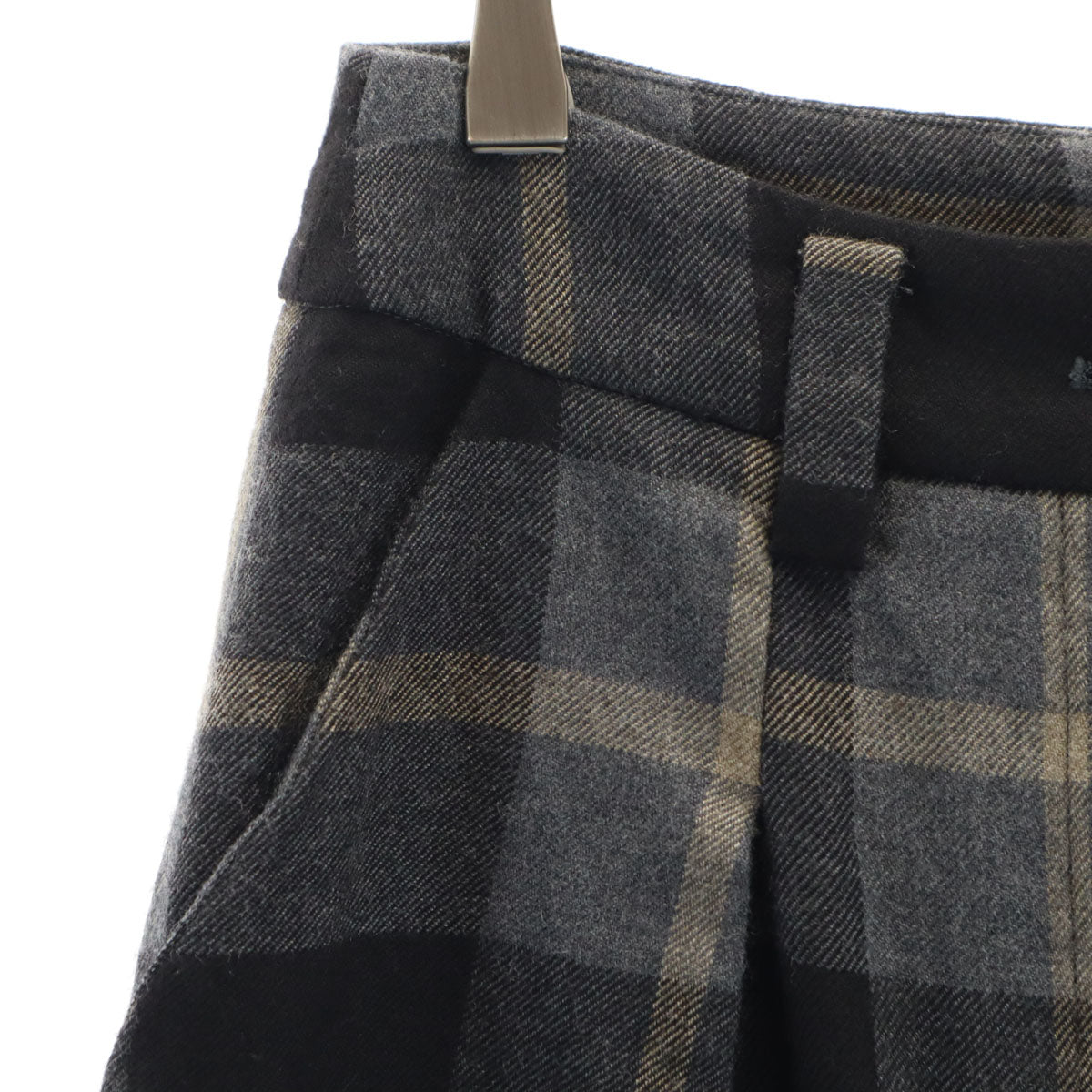 Vivienne Westwood RED LABEL ヴィヴィアンウエストウッドレッドレーベル 日本製 チェック柄 サルエルパンツ 2 ブラック系 レディース