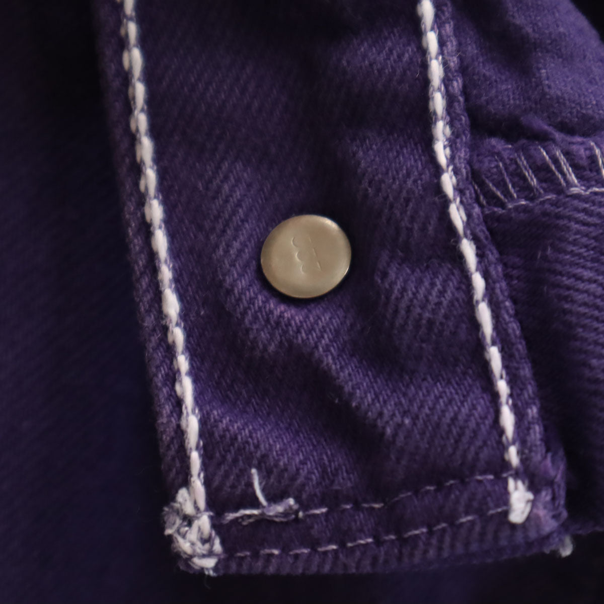 Levi's リーバイス 90s 米国製 501 オールド ストレート カラー デニムパンツ w30 パープル ボタンフライ ジーンズ メンズ