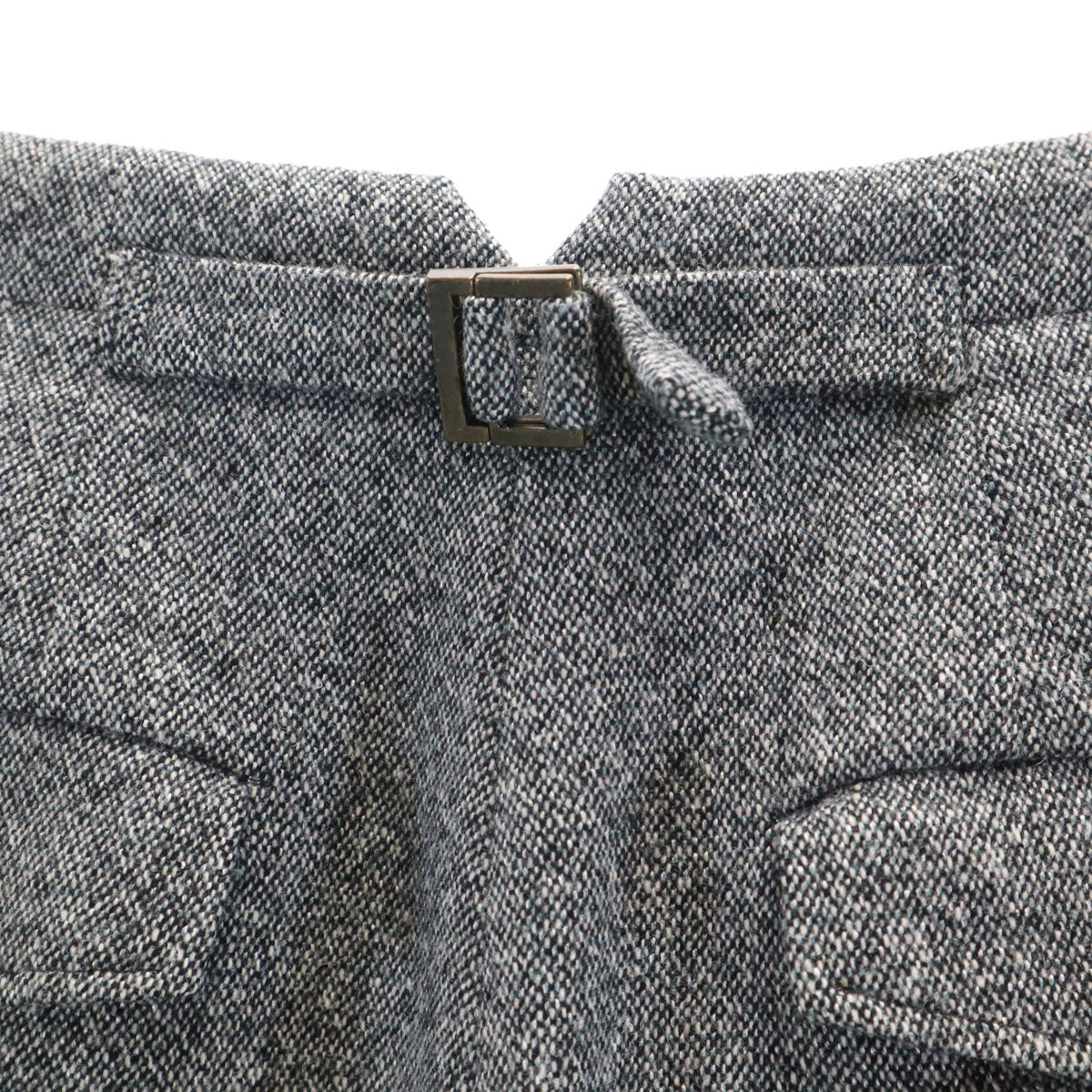 LANVIN ランバン 日本製 ウールブレンド テーパードパンツ 38 グレー系 レディース