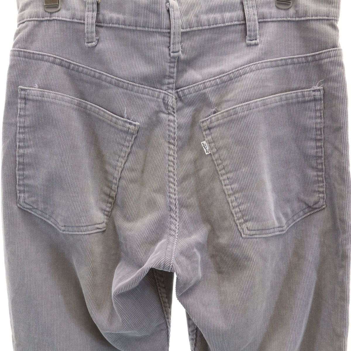 Levi's リーバイス 80's 519-1556 ヴィンテージ コーデュロイパンツ w33 ライトグレー 42TALON メンズ