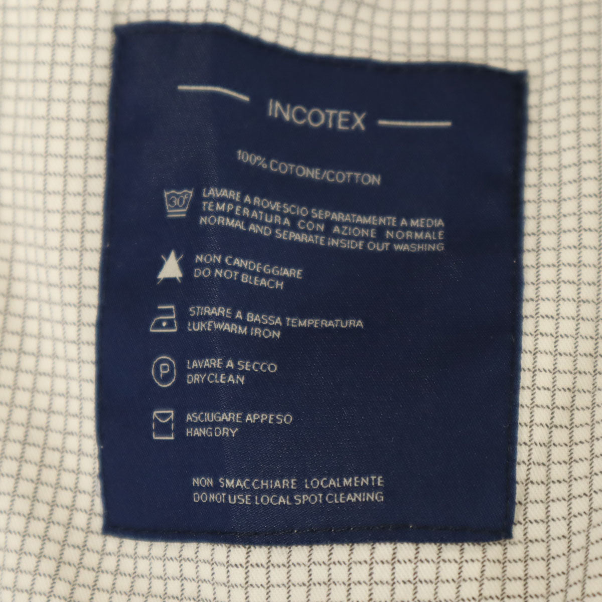 INCOTEX インコテックス スラックスパンツ 48 チャコールグレー メンズ