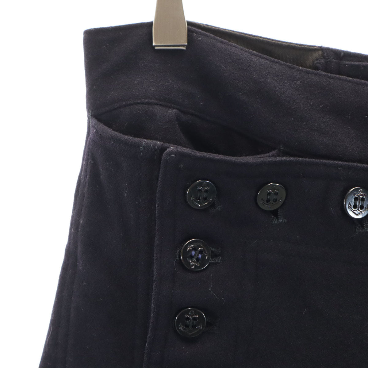 US NAVY アメリカ海軍 60s ウール100% ヴィンテージ セーラー パンツ 31R 濃紺 クラッカージャックパンツ メンズ