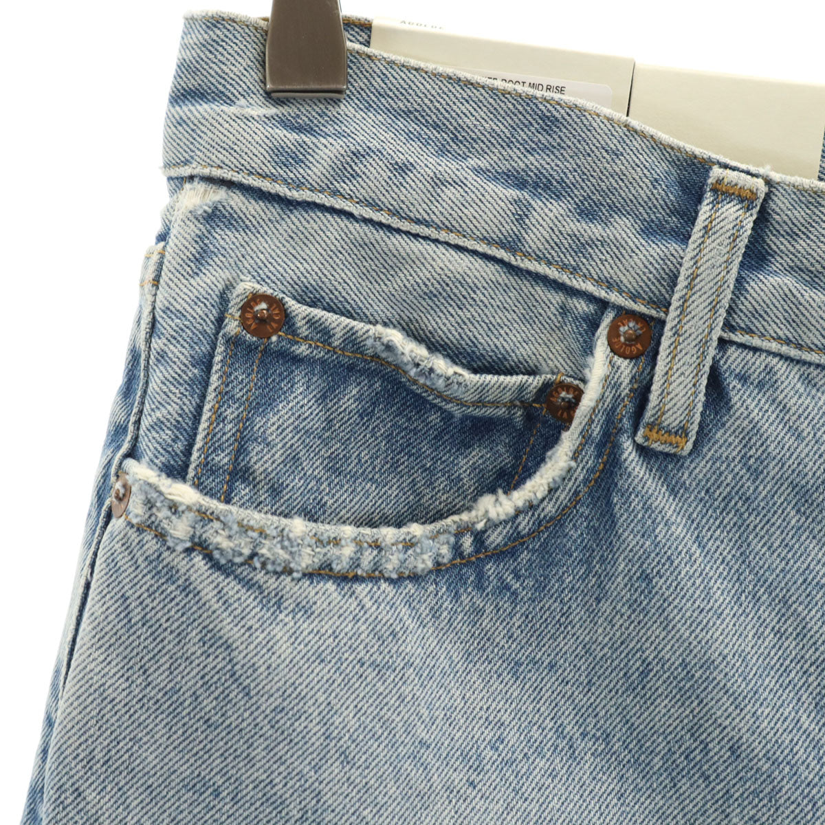 未使用 AGOLDE エーゴールドイー RELAXED BOOT デニムパンツ W26 ブルー ジーンズ レディース