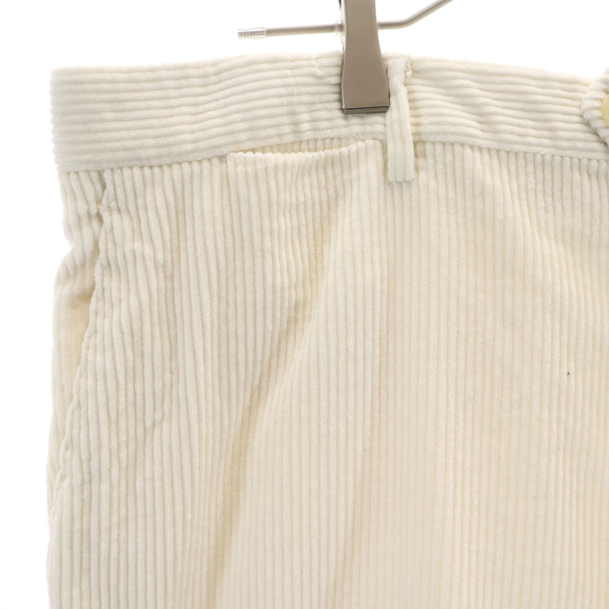 ETRO エトロ イタリア製 コーデュロイパンツ 56 ホワイト ビッグサイズ メンズ