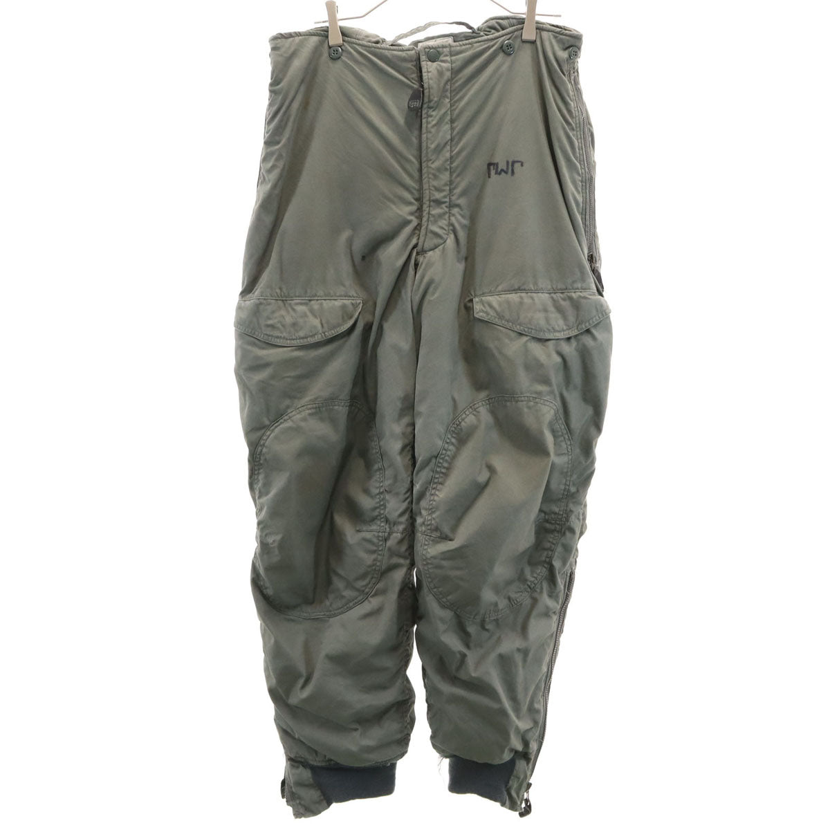 US AIR FORCE アメリカ空軍 80s F-1B DLA ヴィンテージ フライト パンツ 32 グレー メンズ