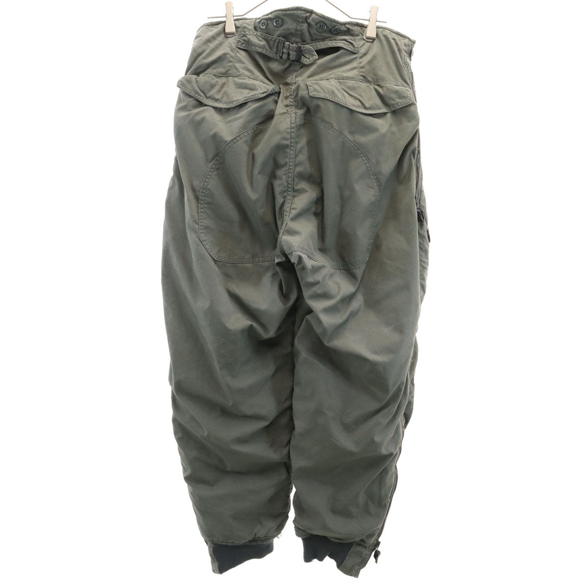US AIR FORCE アメリカ空軍 80s F-1B DLA ヴィンテージ フライト パンツ 32 グレー メンズ